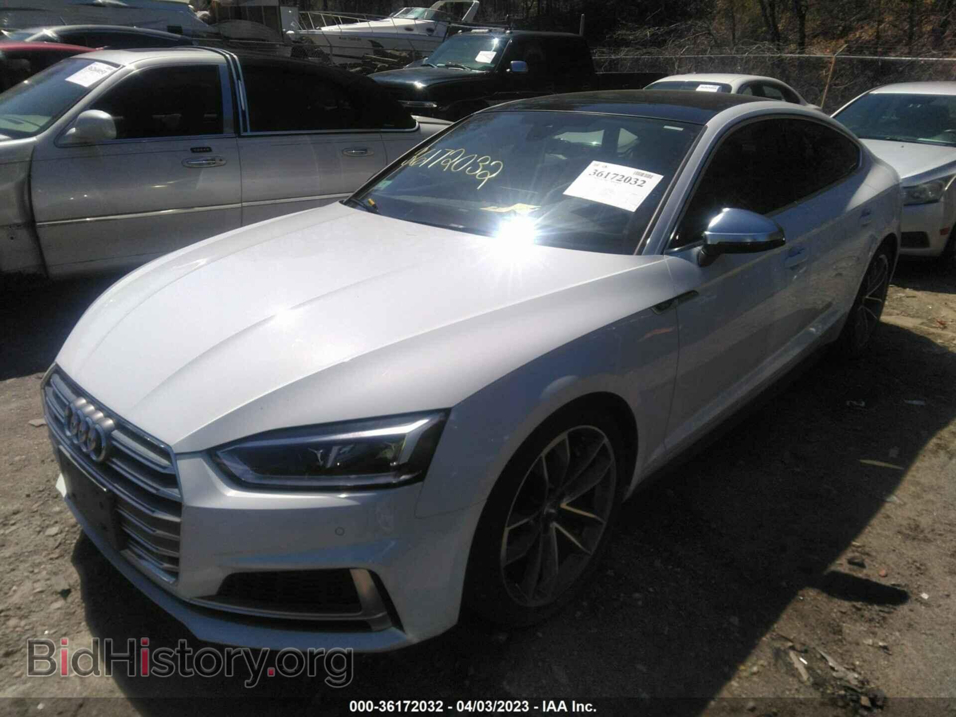 2018 AUDI S5 SPORTBACK - VIN: WAUB4CF58JA025271 - Фото 2