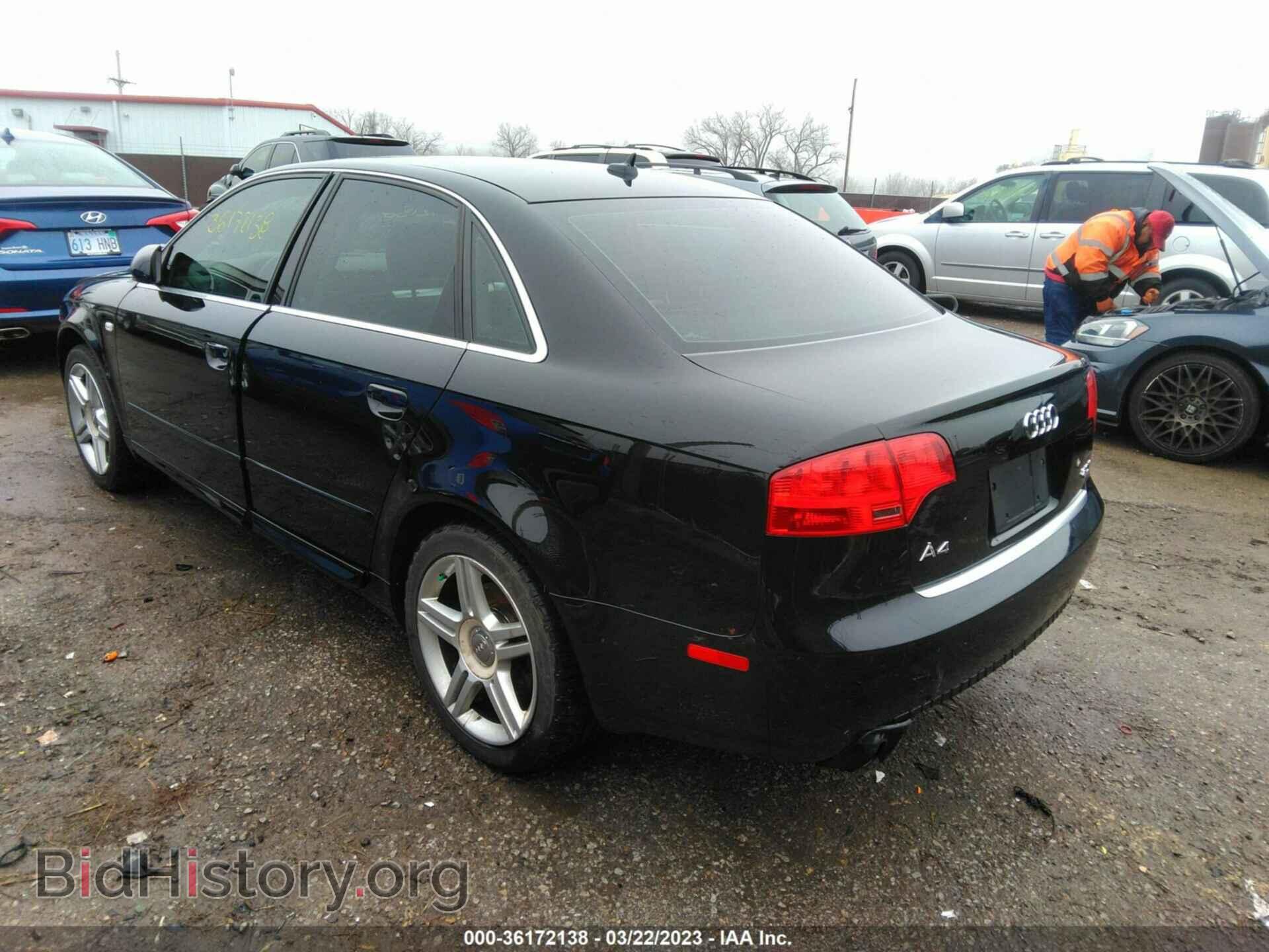 2008 AUDI A4 - VIN: WAUDF78E38A032775 - Фото 3
