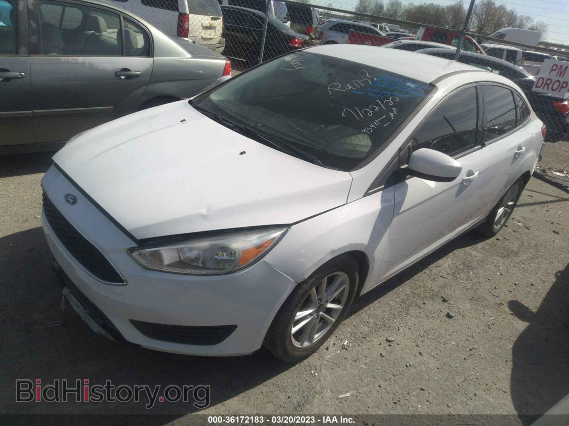 2018 FORD FOCUS - VIN: 1FADP3F2XJL295802 - Фото 2