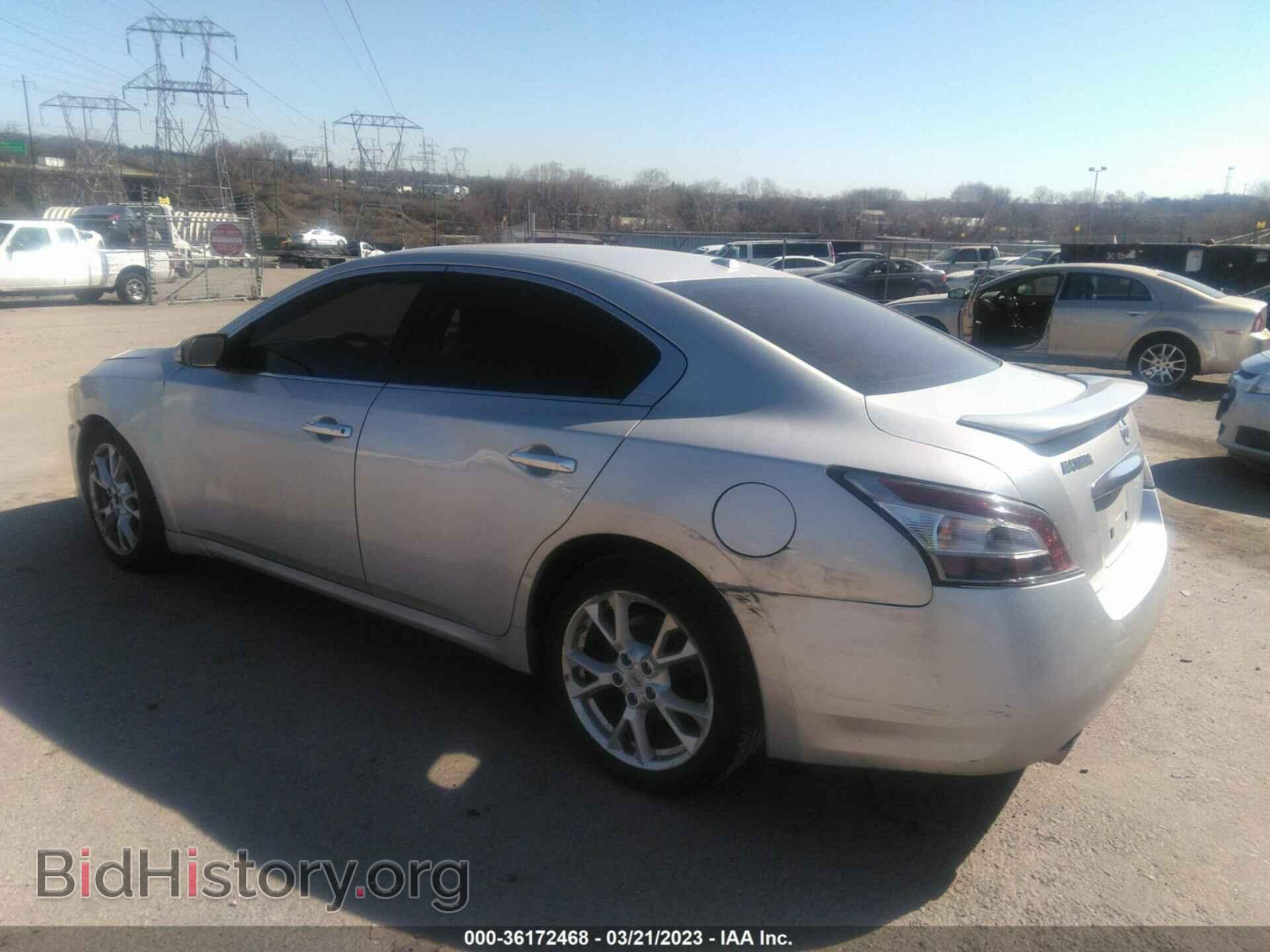2012 NISSAN MAXIMA - VIN: 1N4AA5AP0CC849998 - Фото 3
