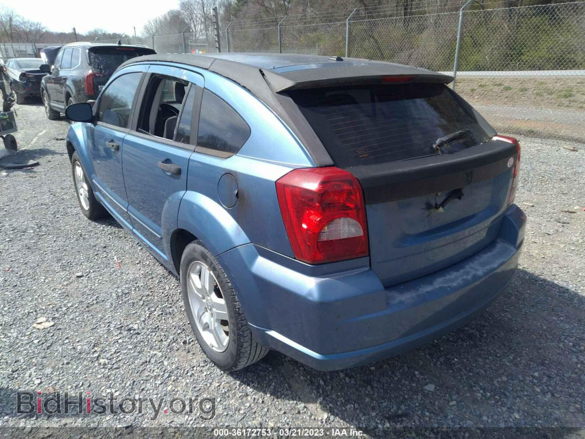 2007 DODGE CALIBER - VIN: 1B3HB48B97D127778 - Фото 3