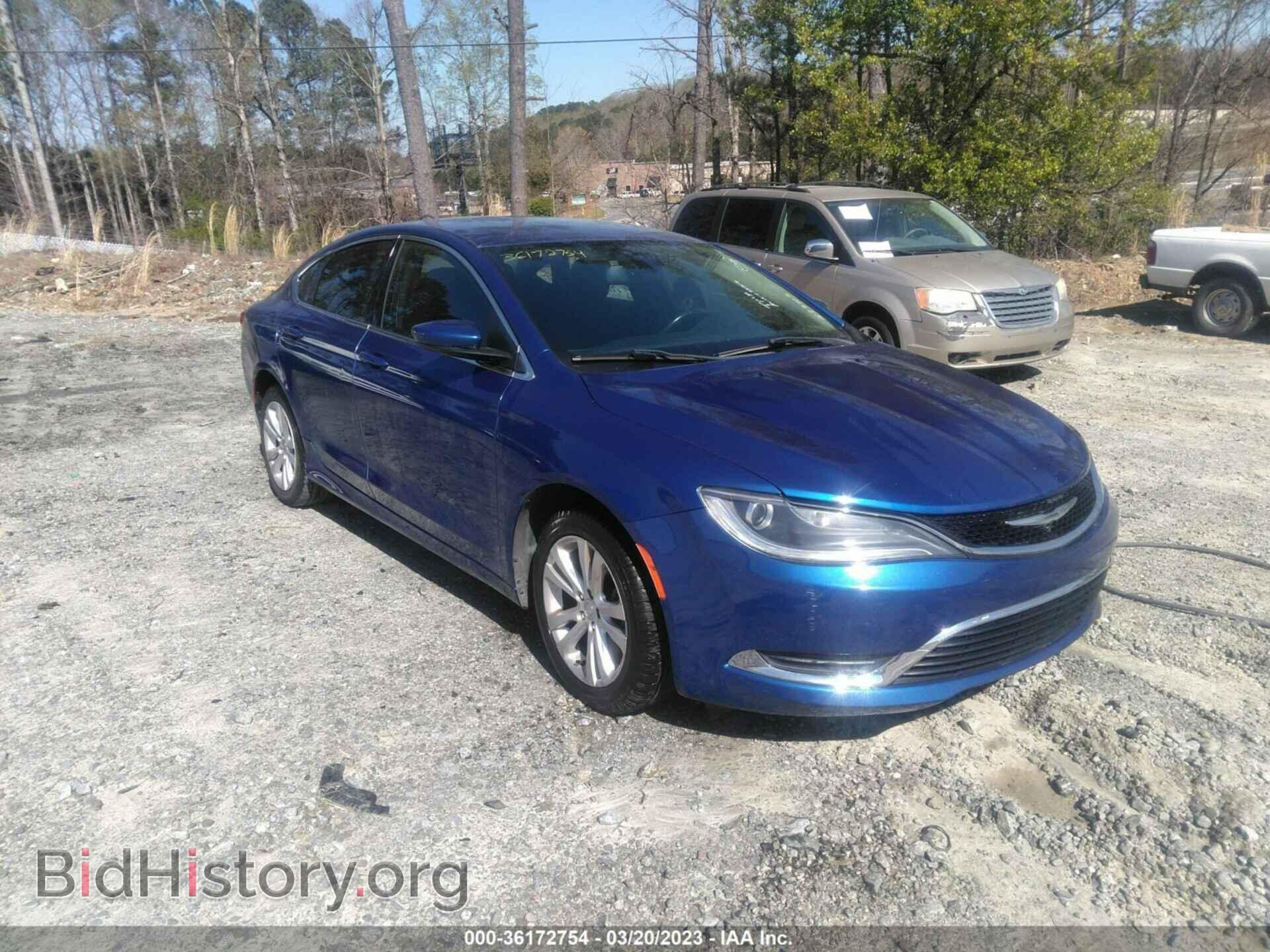 Фотография 1C3CCCAB8FN639717 - CHRYSLER 200 2015