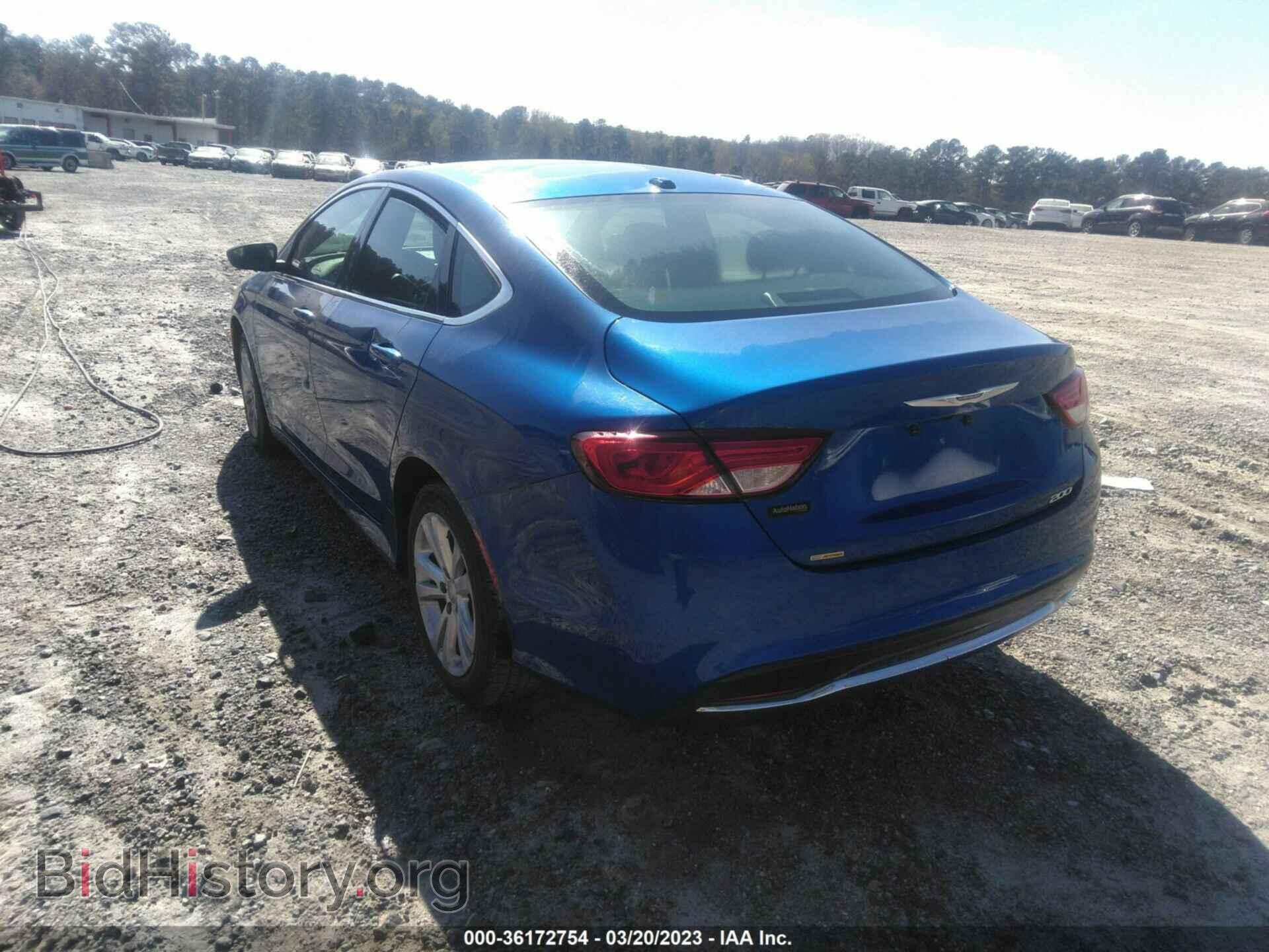 2015 CHRYSLER 200 - VIN: 1C3CCCAB8FN639717 - Фото 3