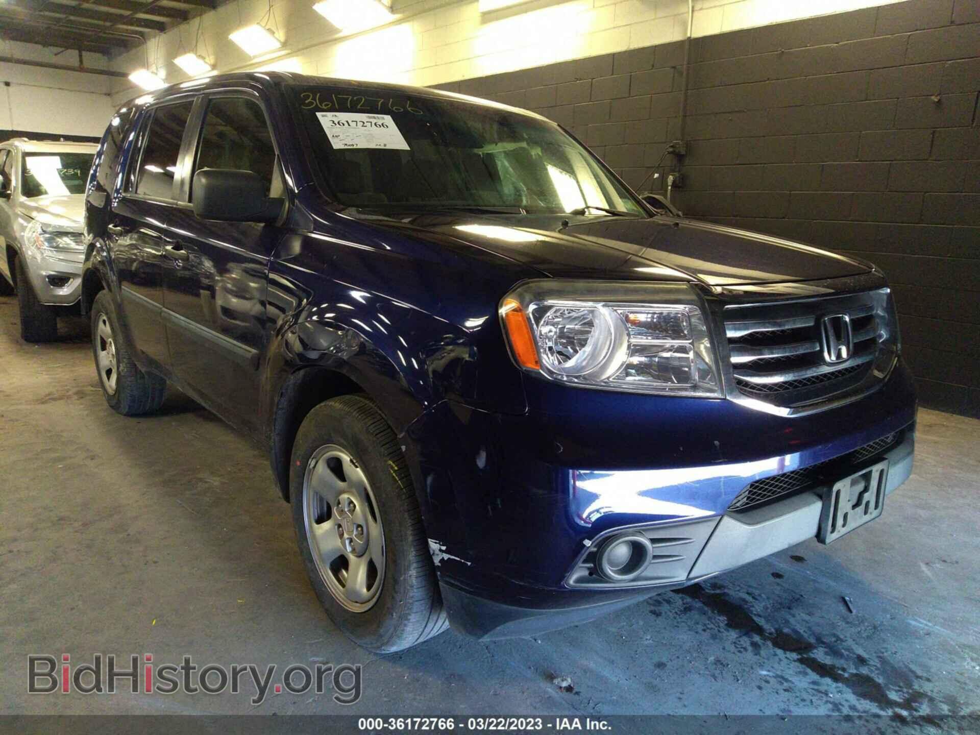 Photo 5FNYF4H21FB013607 - HONDA PILOT 2015
