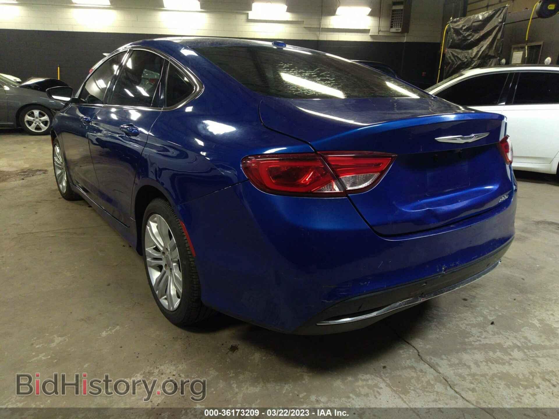 2015 CHRYSLER 200 - VIN: 1C3CCCAB6FN543553 - Фото 3
