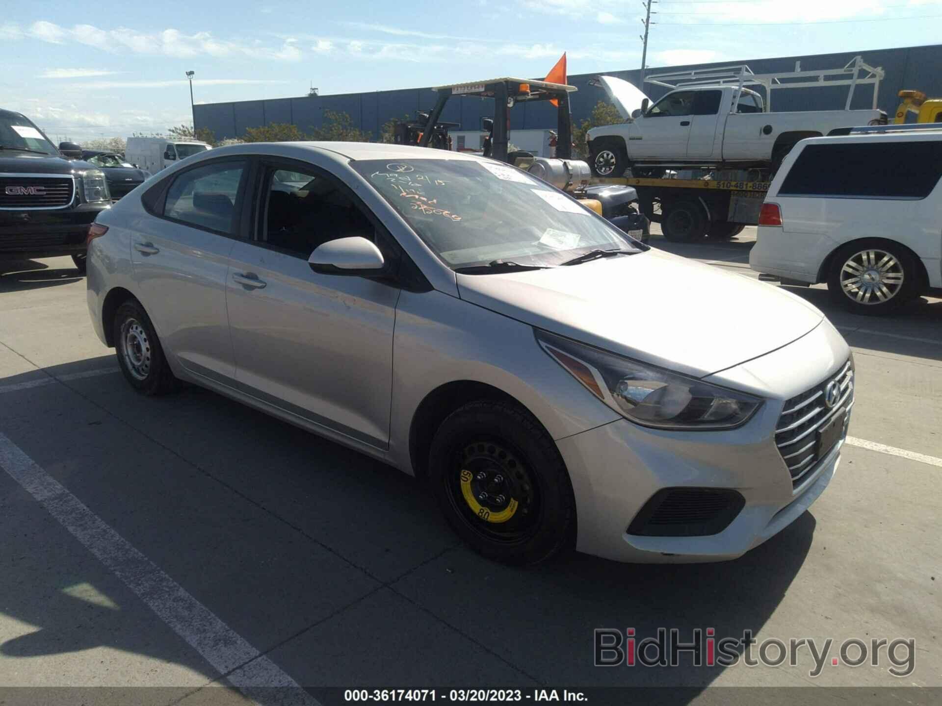 Photo 3KPC24A31KE073606 - HYUNDAI ACCENT 2019