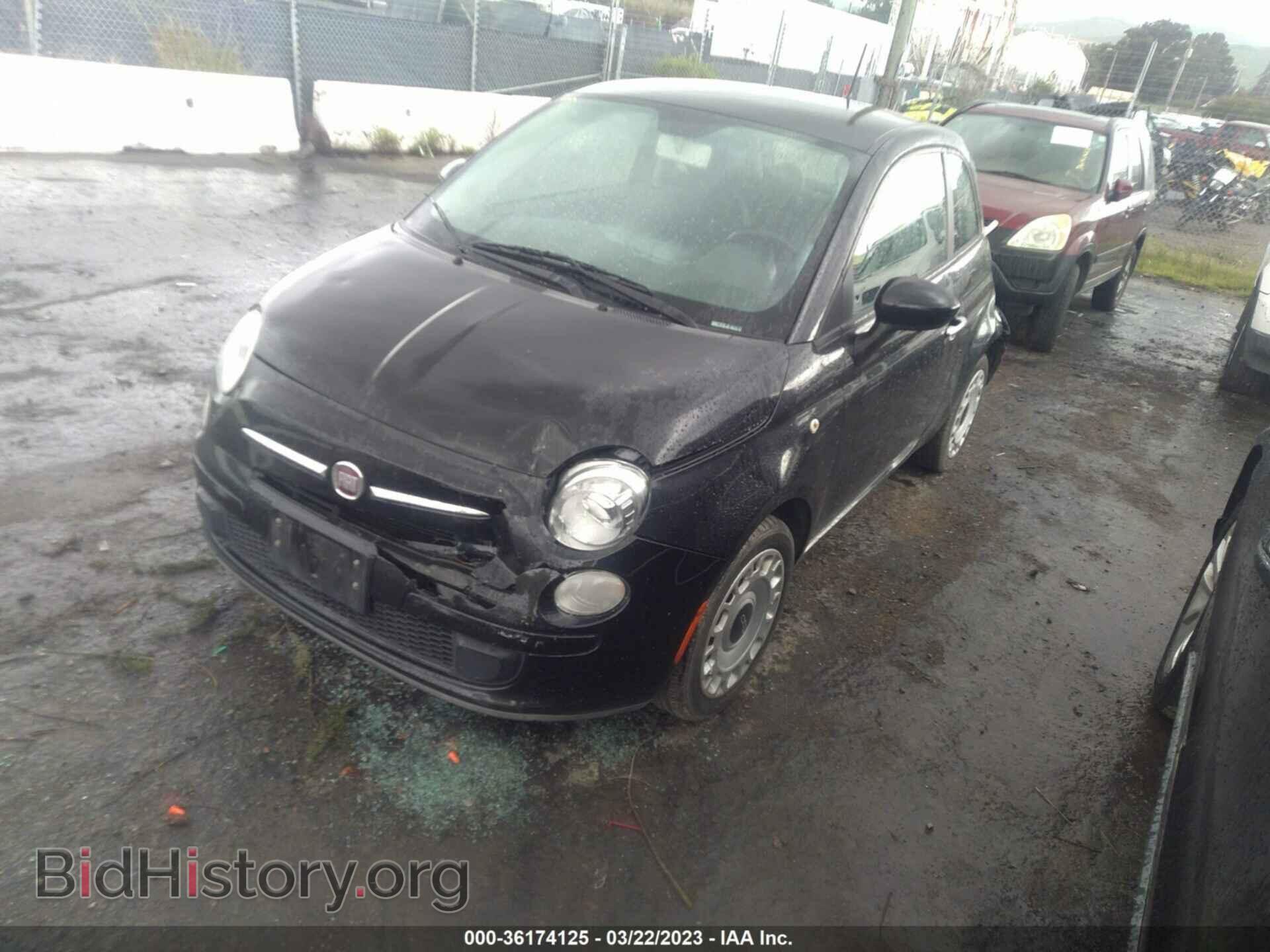 2012 FIAT 500 - VIN: 3C3CFFAR7CT340141 - Photo 2