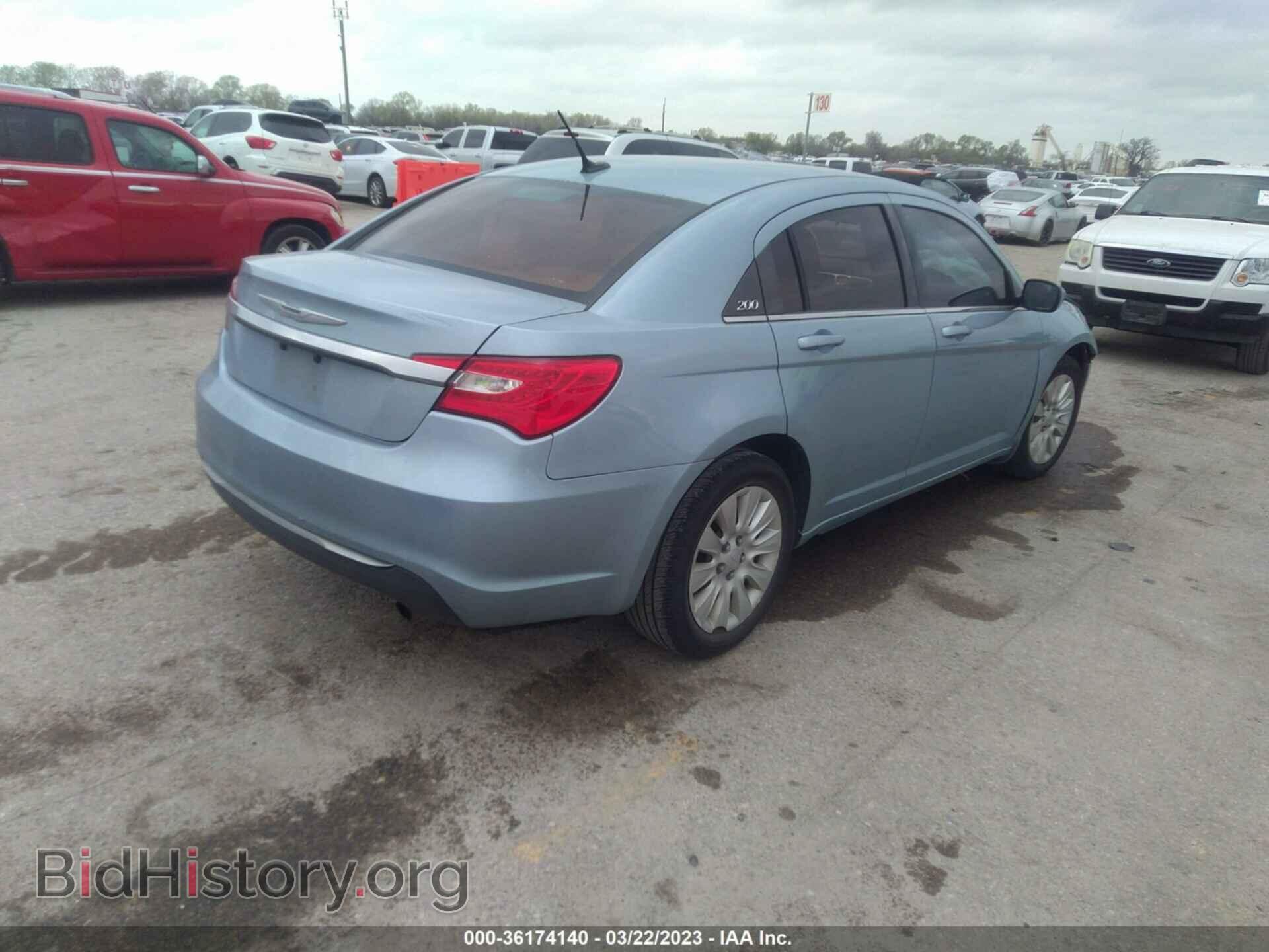 2013 CHRYSLER 200 - VIN: 1C3CCBAB7DN562040 - Photo 4