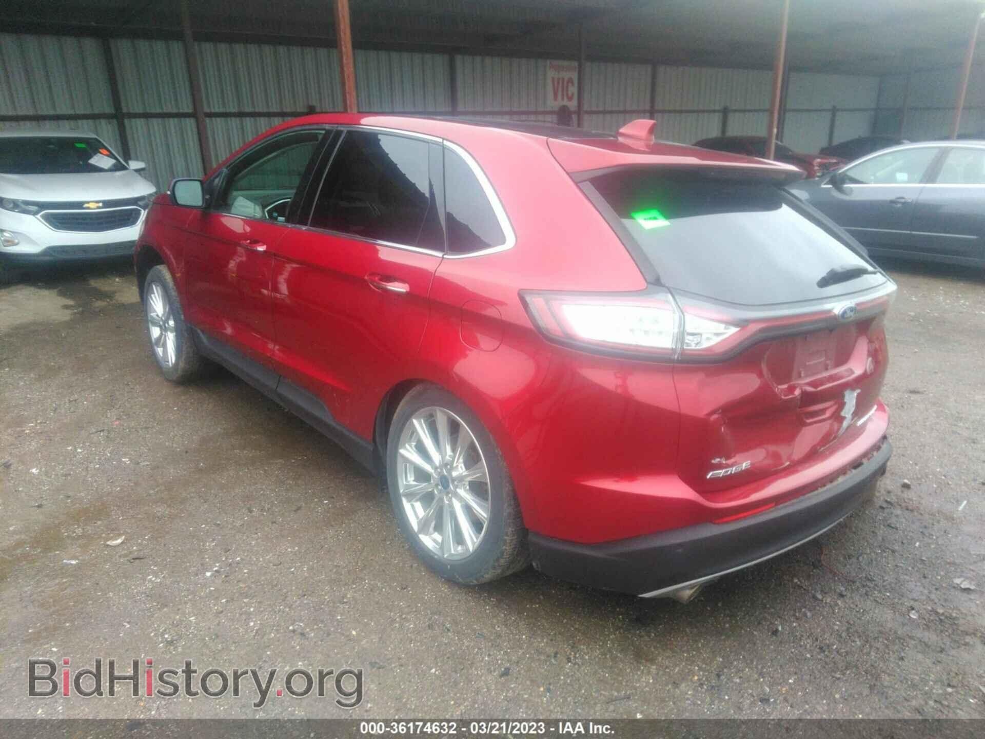 2017 FORD EDGE - VIN: 2FMPK3K81HBB72928 - Photo 3