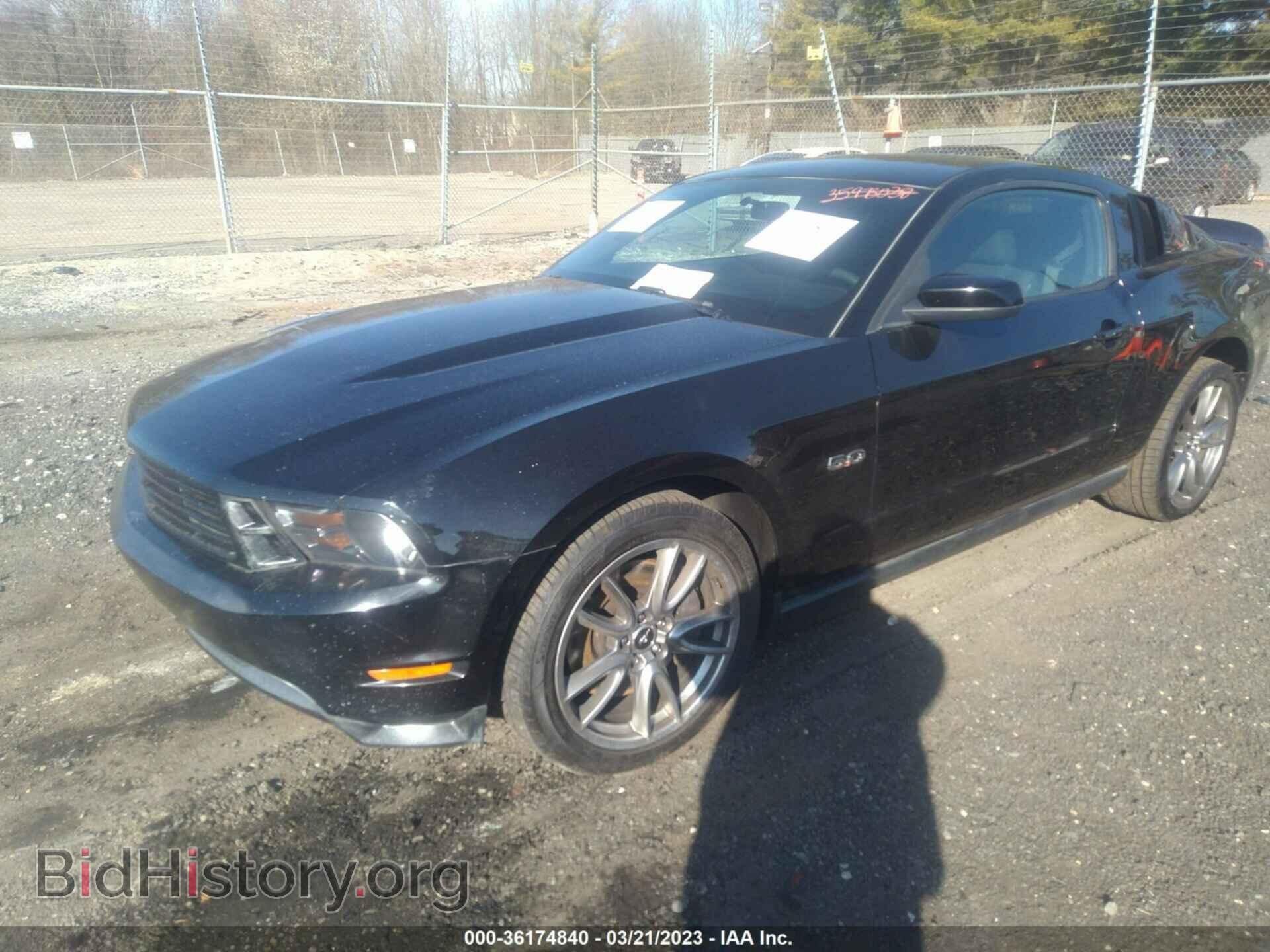 2012 FORD MUSTANG - VIN: 1ZVBP8CF9C5223497 - Фото 2