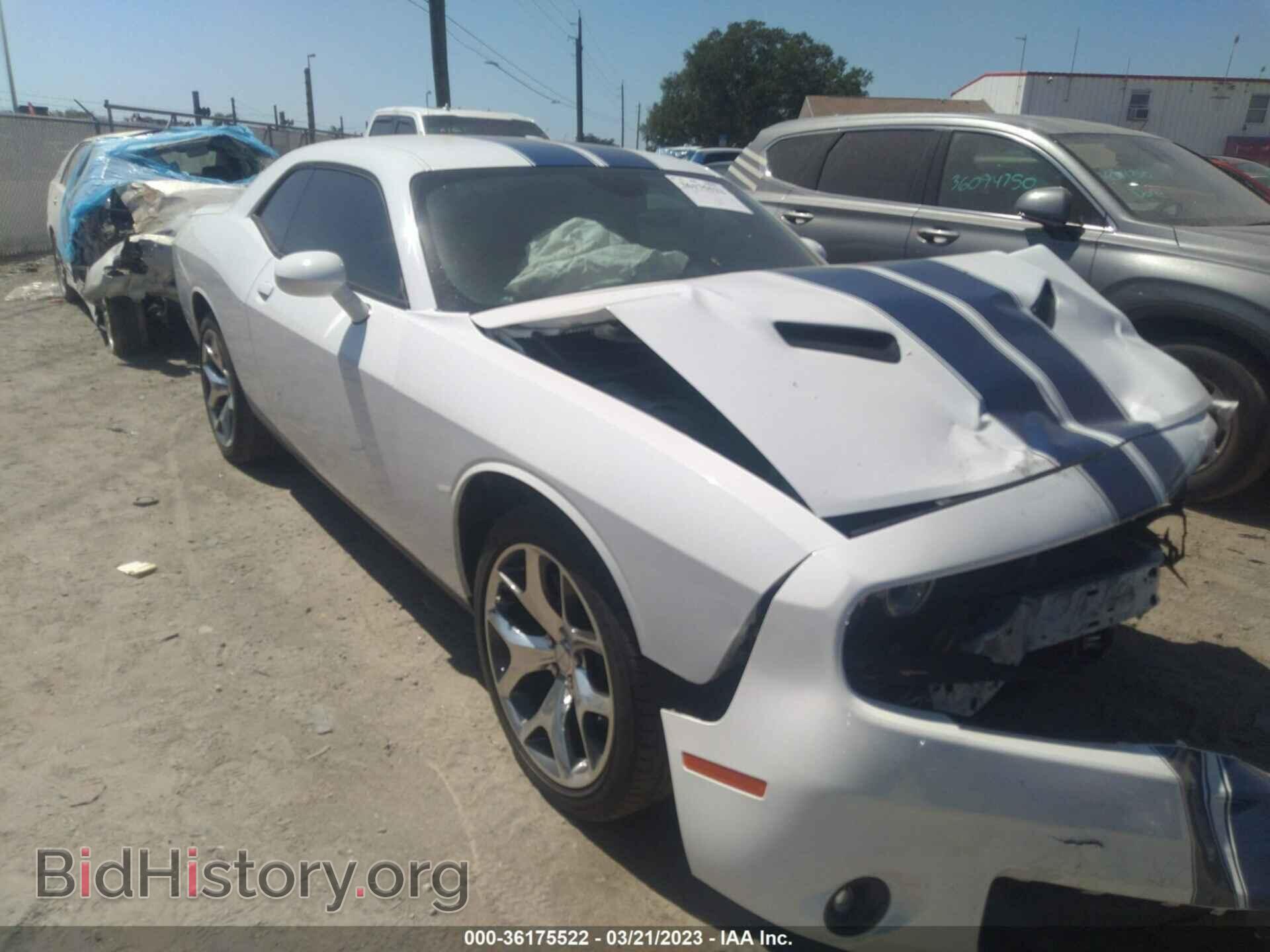 Photo 2C3CDZAG4GH316433 - DODGE CHALLENGER 2016
