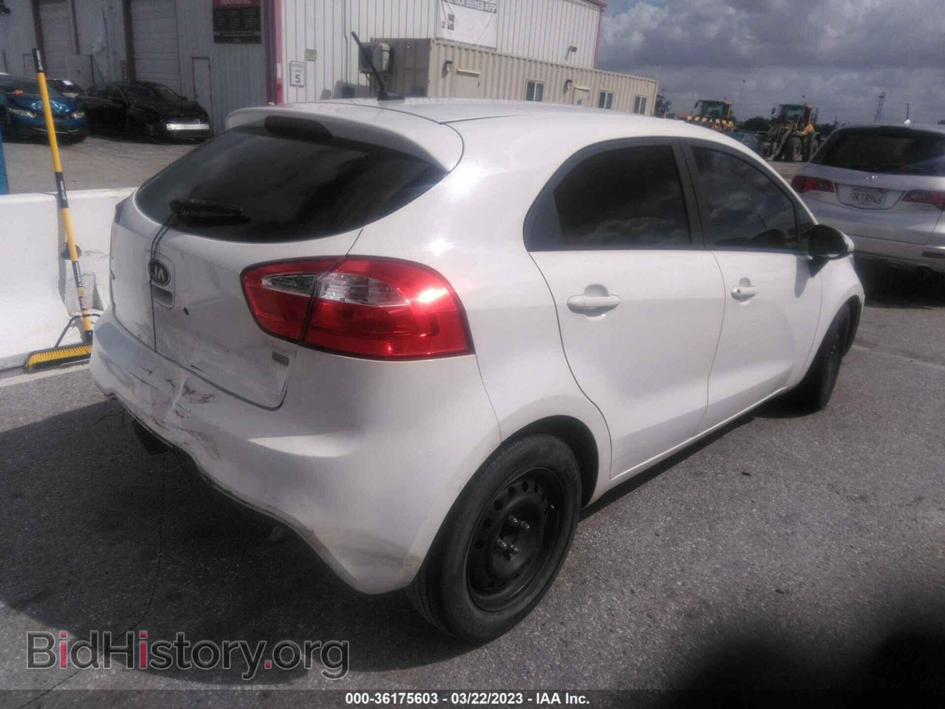 2013 KIA RIO - VIN: KNADM5A31D6229444 - Фото 4