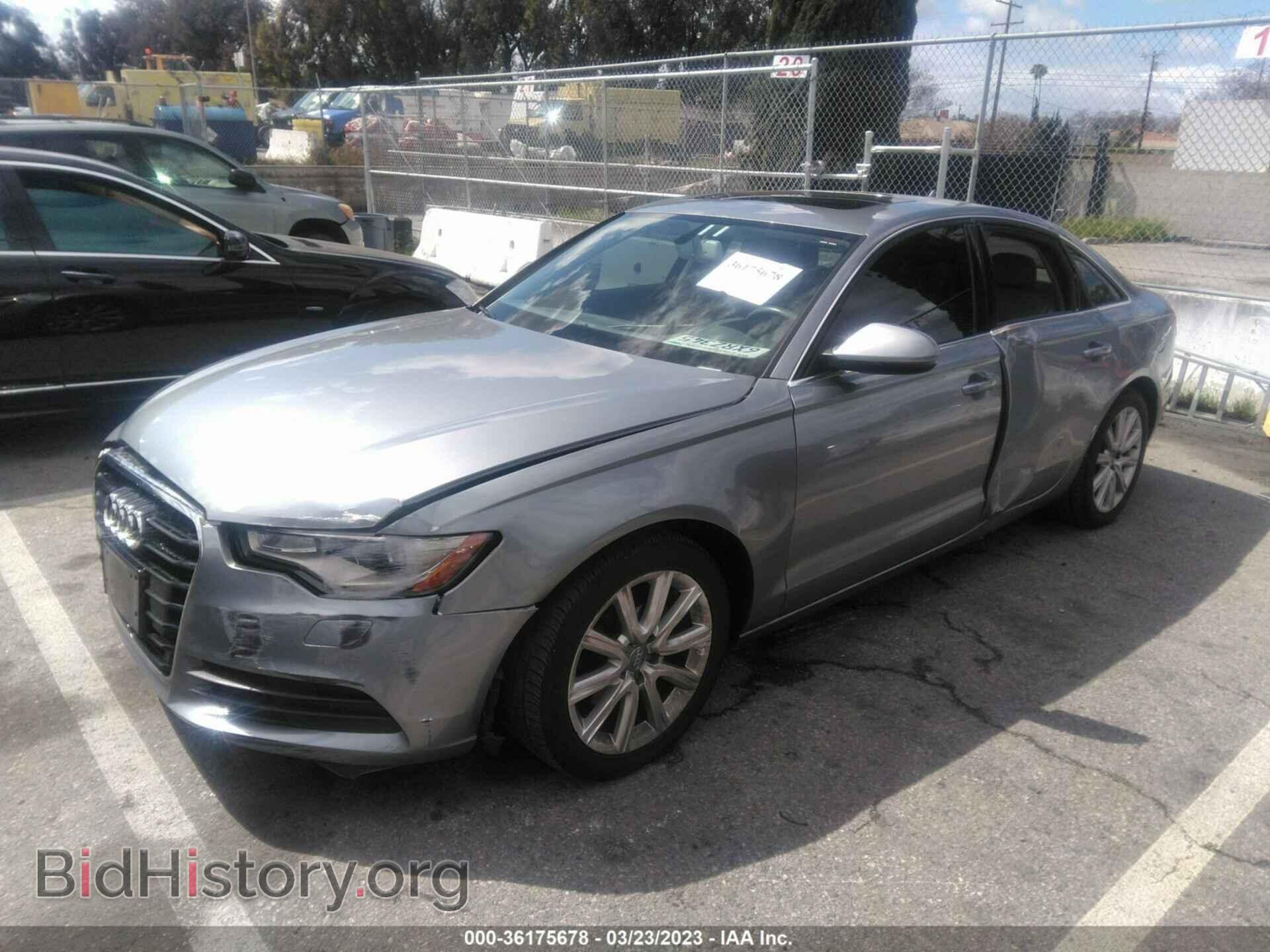 2013 AUDI A6 - VIN: WAUDFAFC7DN044509 - Фото 2