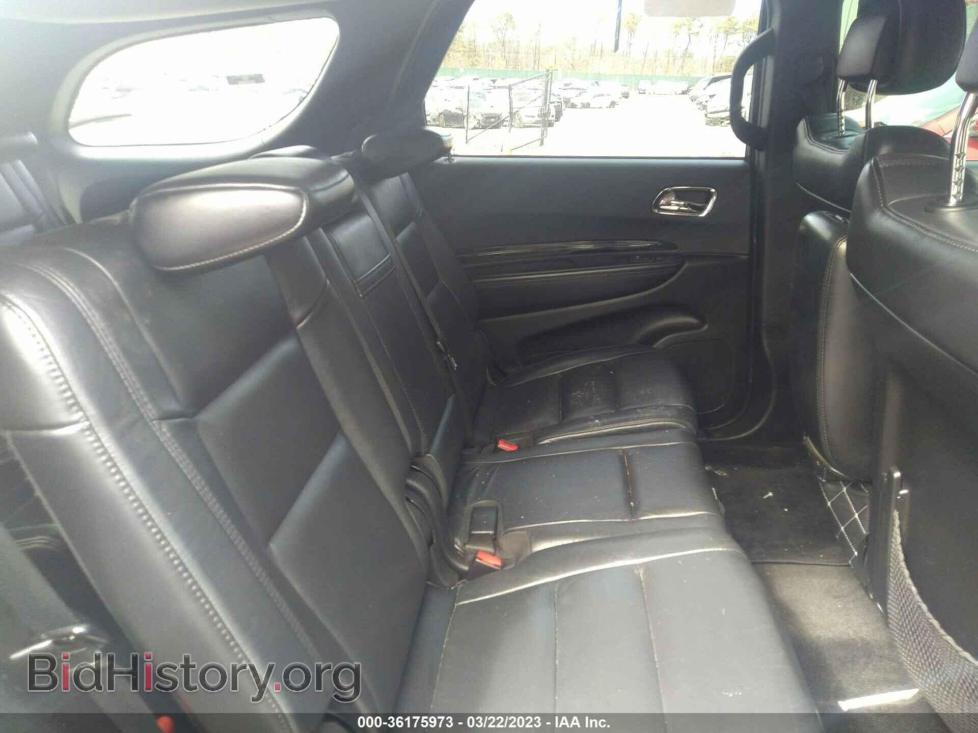 2013 DODGE DURANGO - VIN: 1C4RDJDGXDC680020 - Photo 8