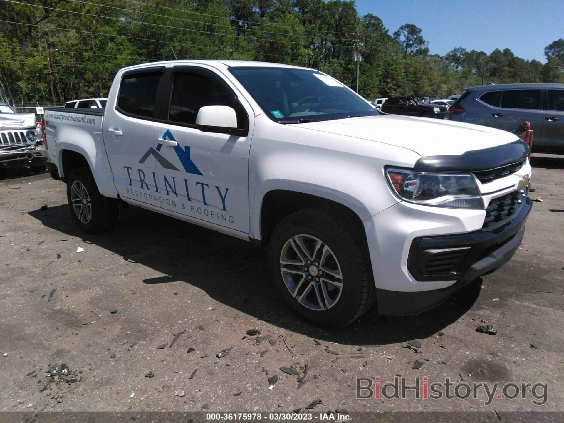 Фотография 1GCGSBEA7M1204560 - CHEVROLET COLORADO 2021