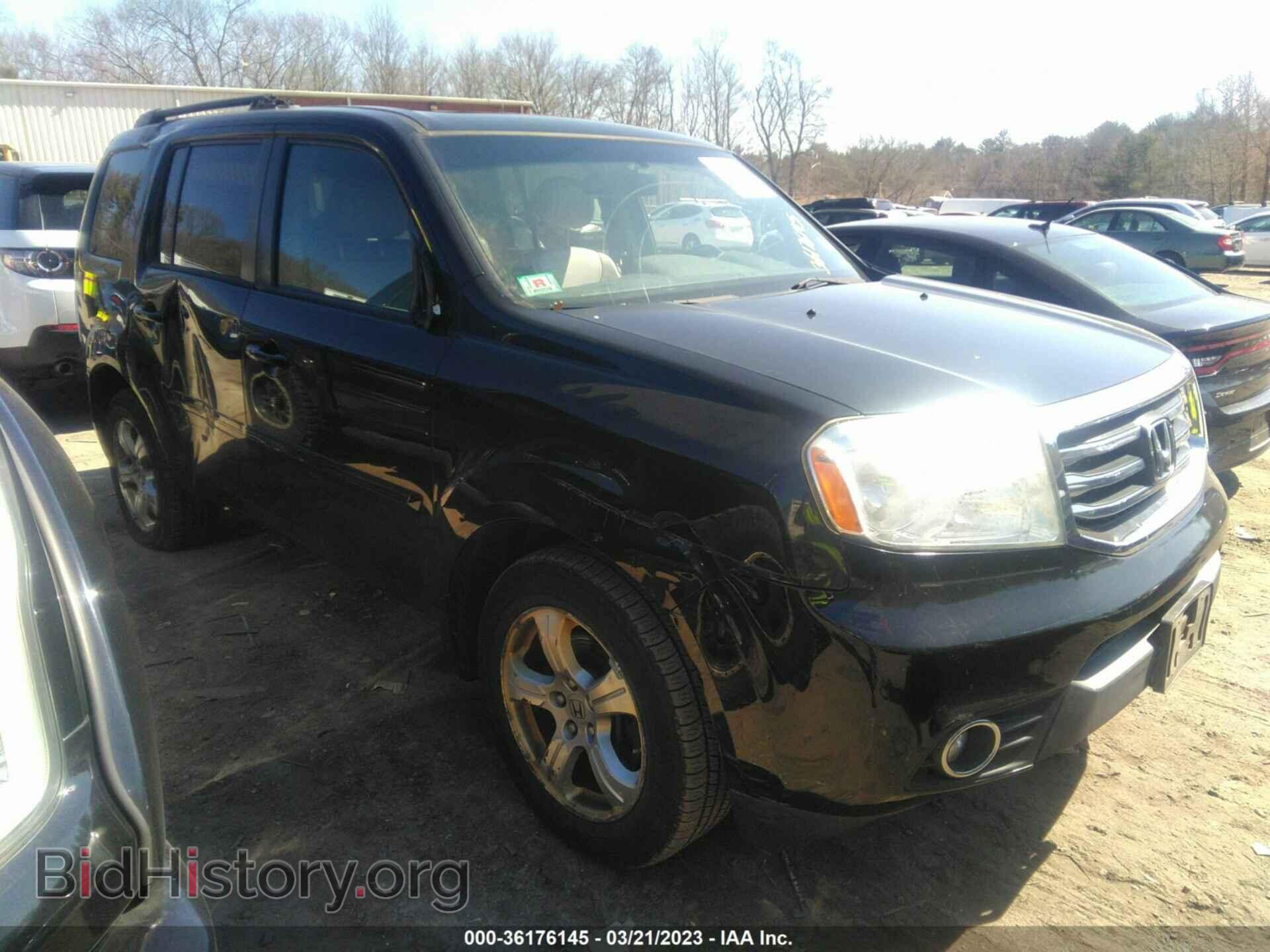 Photo 5FNYF4H75DB002151 - HONDA PILOT 2013