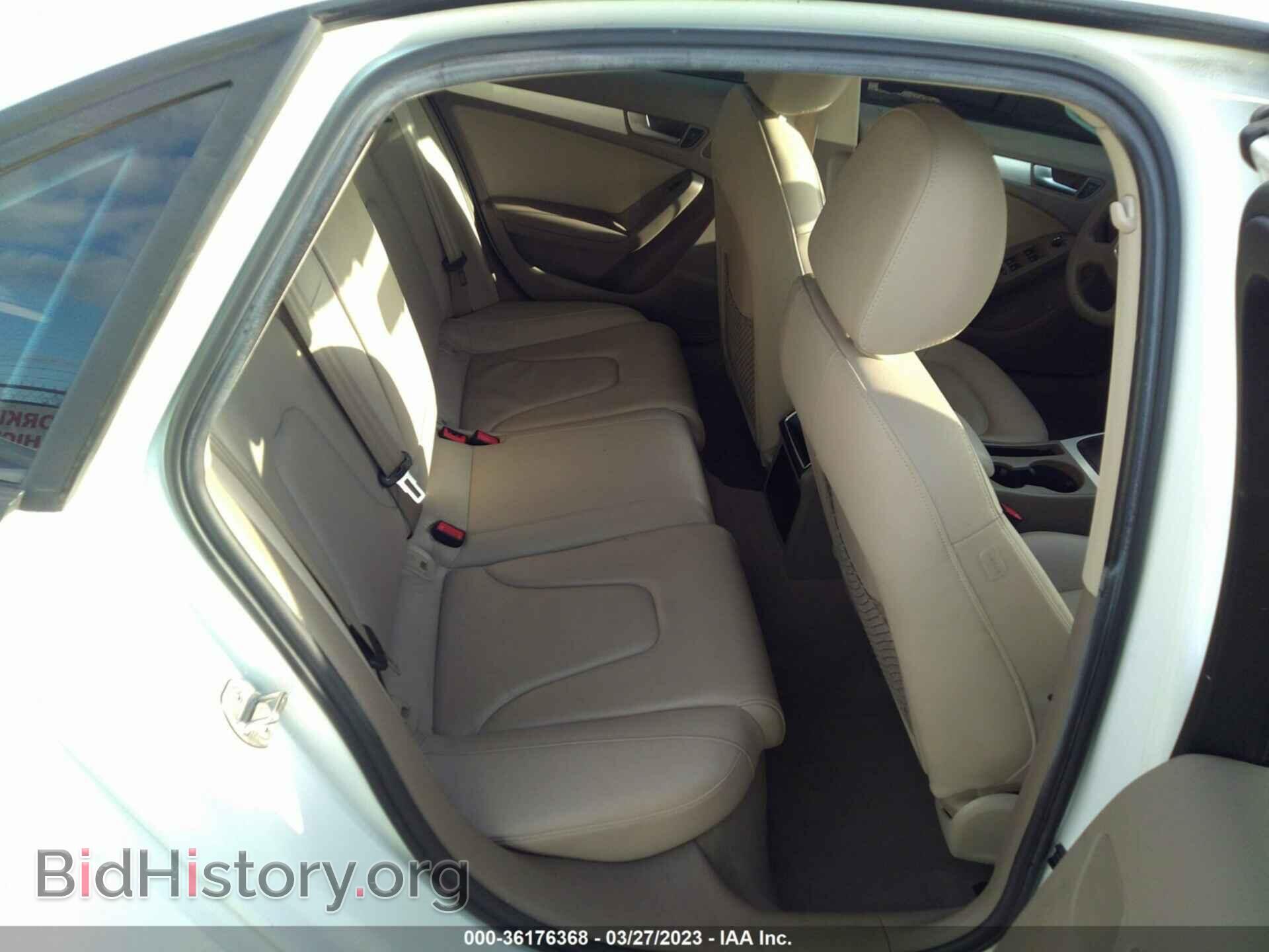2011 AUDI A4 - VIN: WAUBFAFLXBN012268 - Фото 8