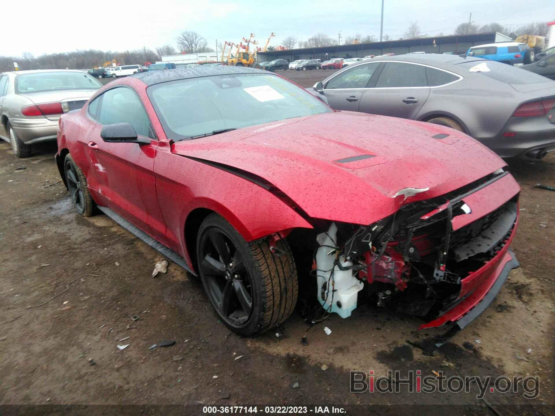 Photo 1FA6P8TH1M5121916 - FORD MUSTANG 2021