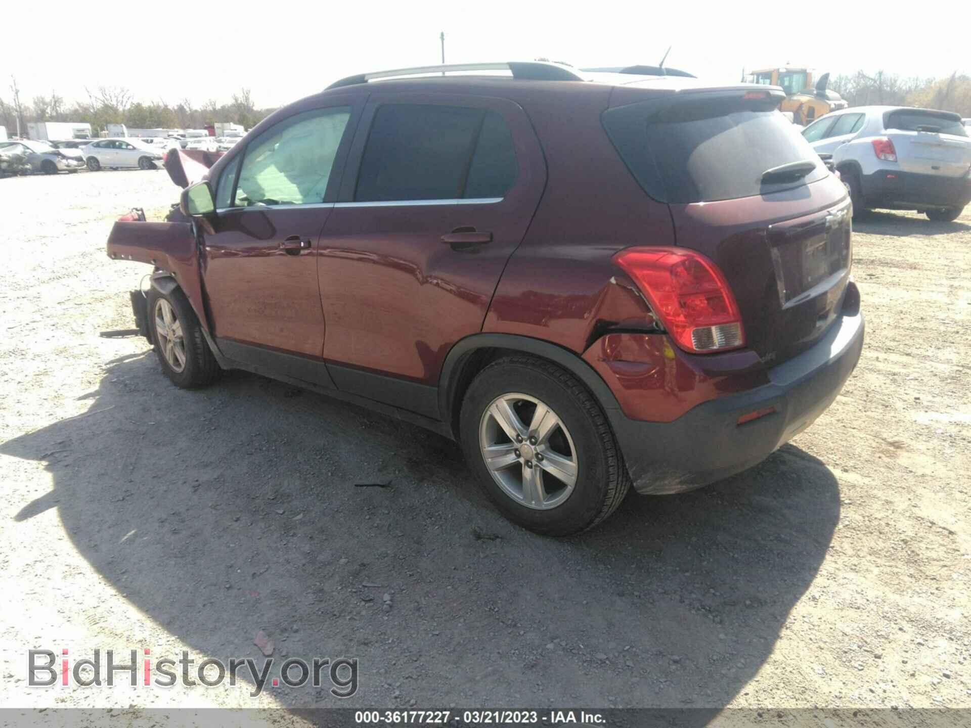 2016 CHEVROLET TRAX - VIN: 3GNCJLSB0GL135526 - Фото 3