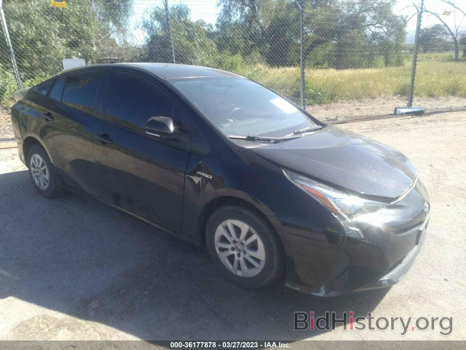 Photo JTDKBRFU9G3004817 - TOYOTA PRIUS 2016