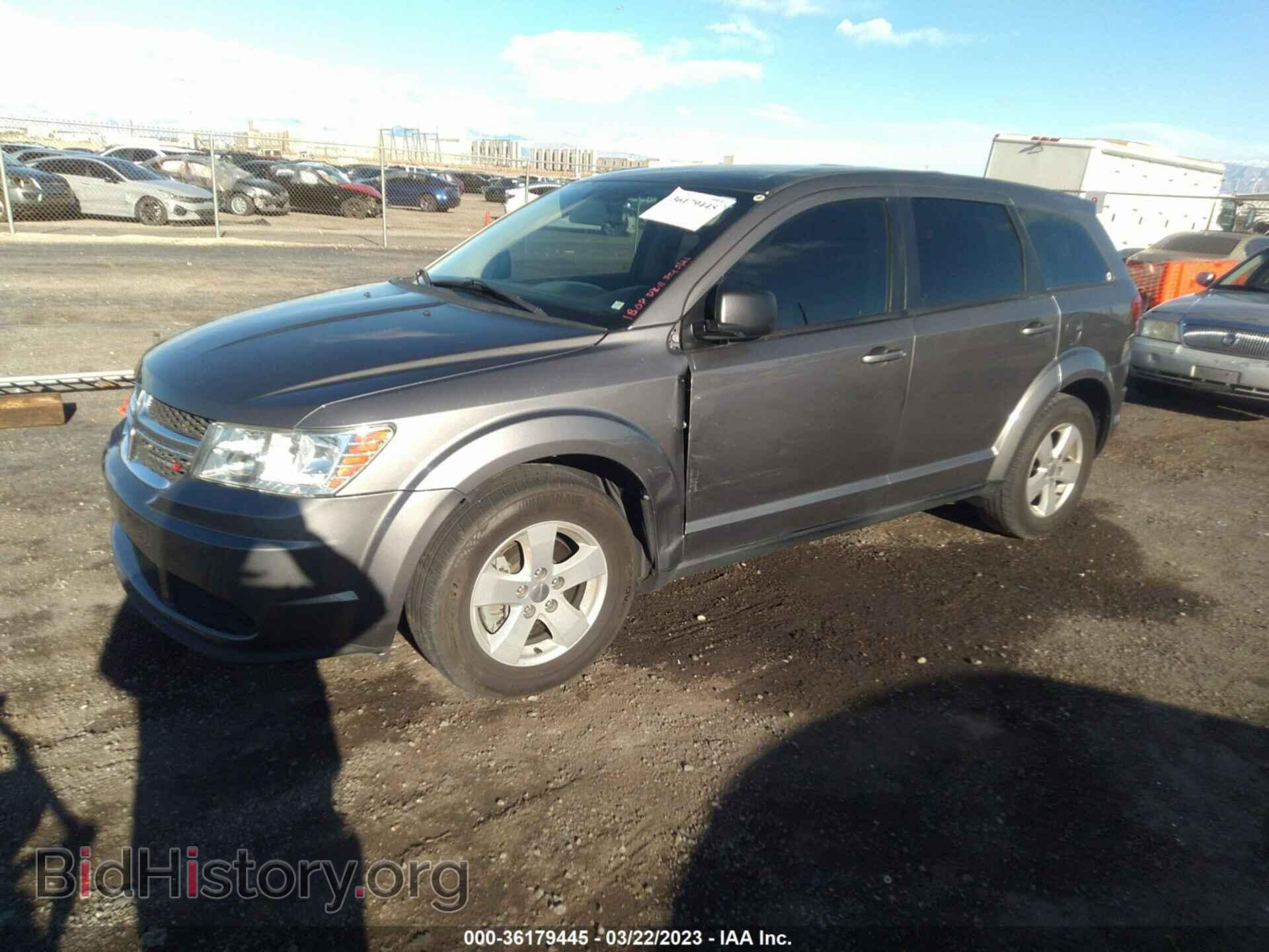 2013 DODGE JOURNEY - VIN: 3C4PDCAB7DT584071 - Фото 2