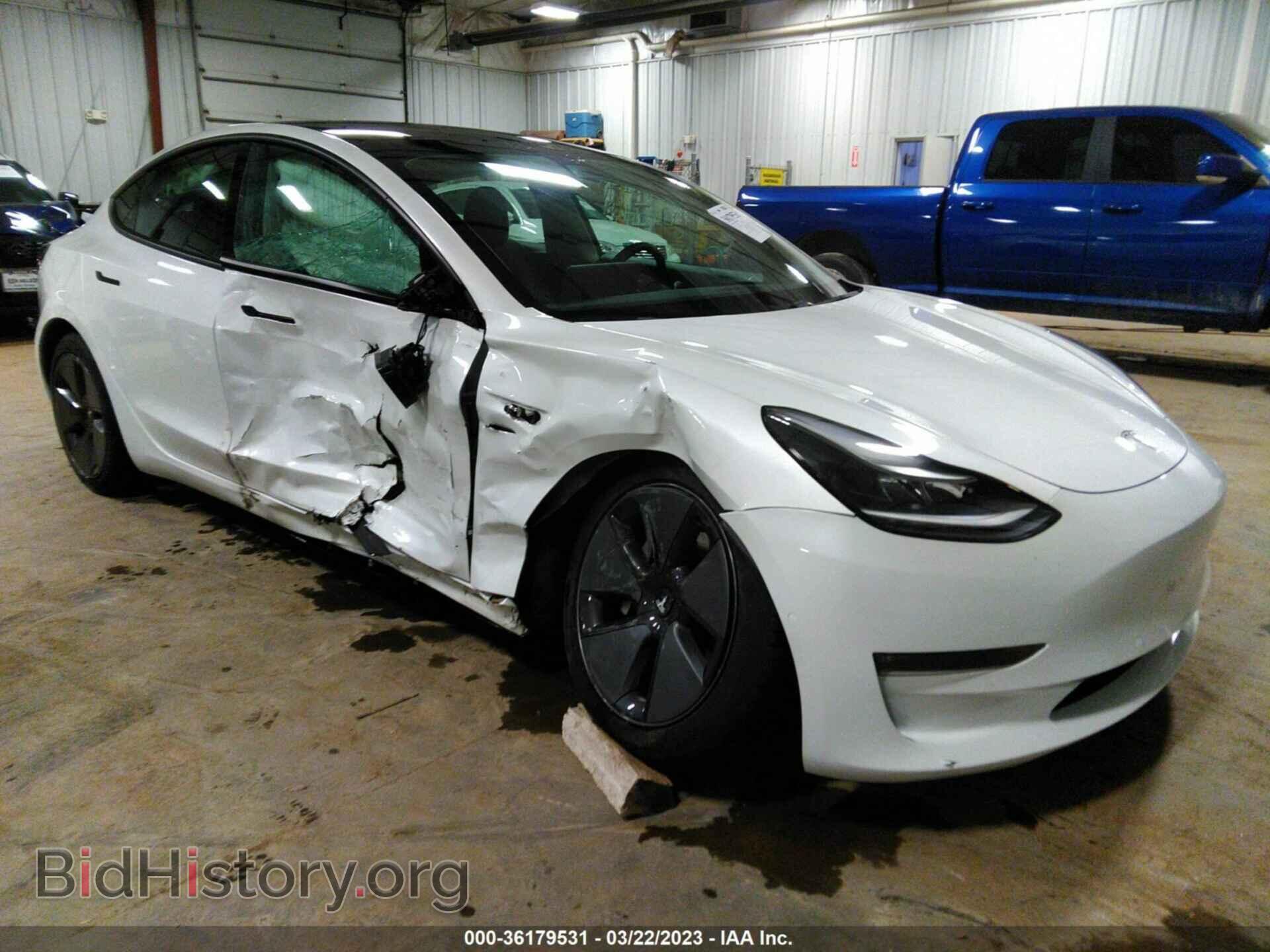 Фотография 5YJ3E1EB6MF924853 - TESLA MODEL 3 2021