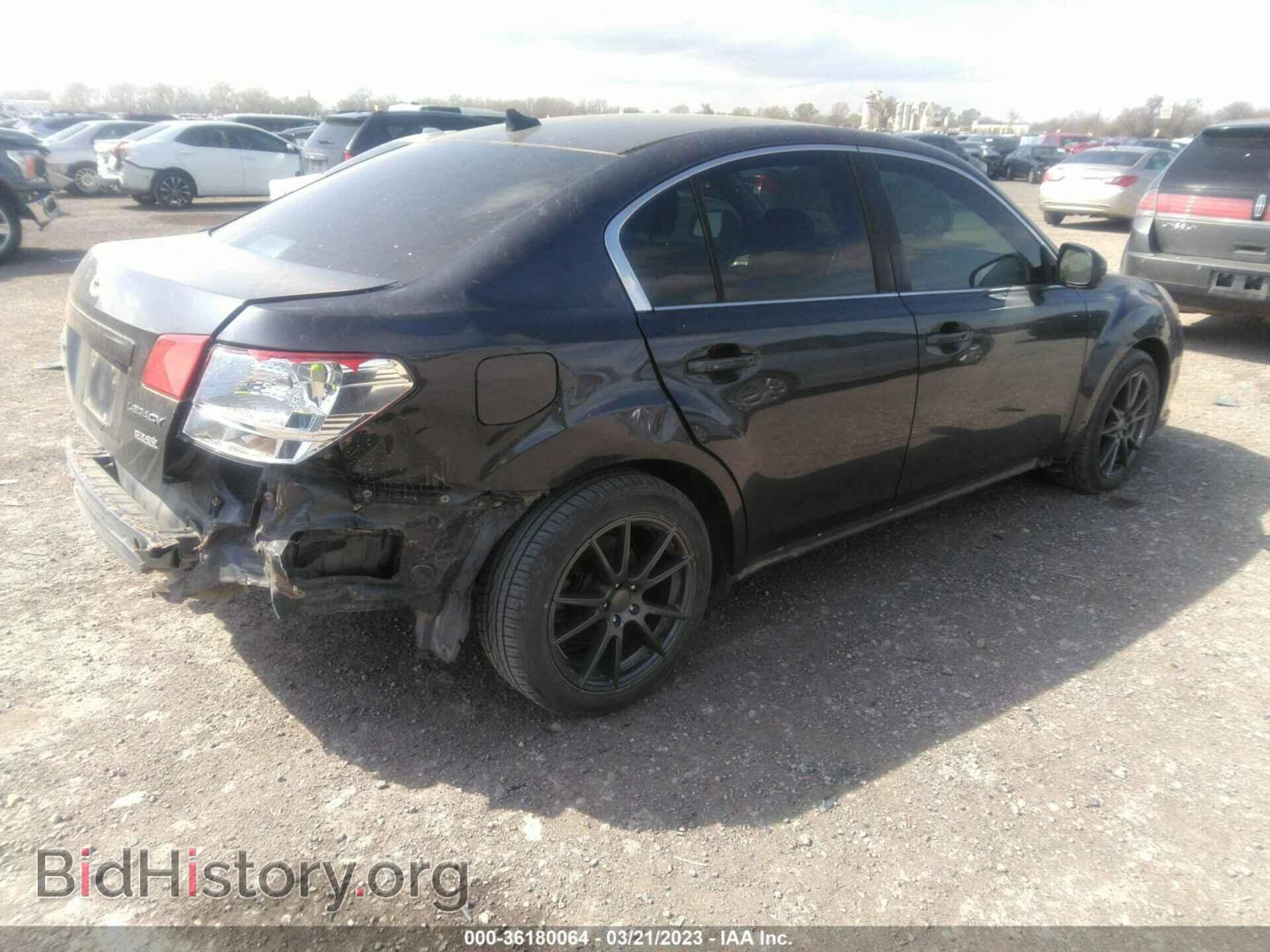 2011 SUBARU LEGACY - VIN: 4S3BMBJ69B3226437 - Фото 4