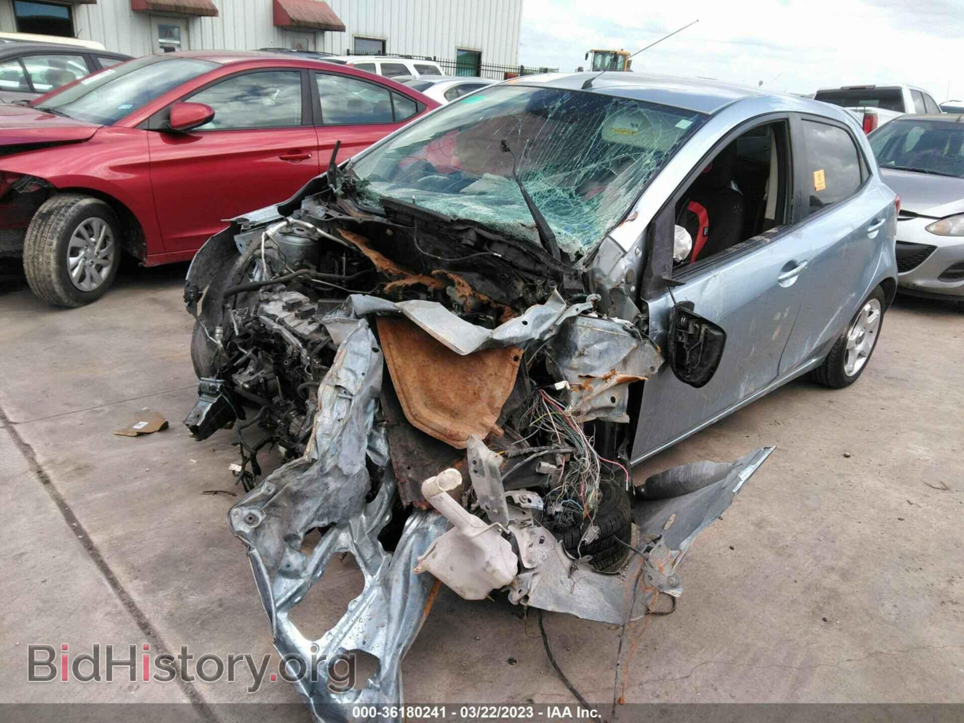 2013 MAZDA MAZDA2 - VIN: JM1DE1LY2D0162891 - Photo 2