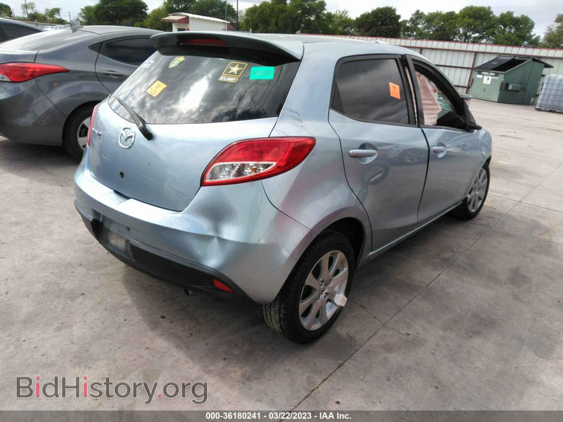 2013 MAZDA MAZDA2 - VIN: JM1DE1LY2D0162891 - Photo 4