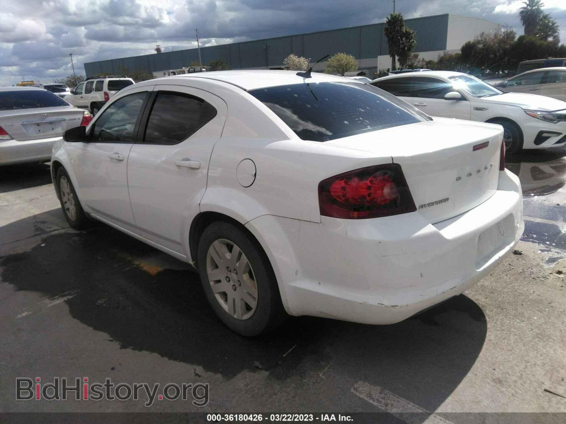 2011 DODGE AVENGER - VIN: 1B3BD4FB4BN626073 - Фото 3