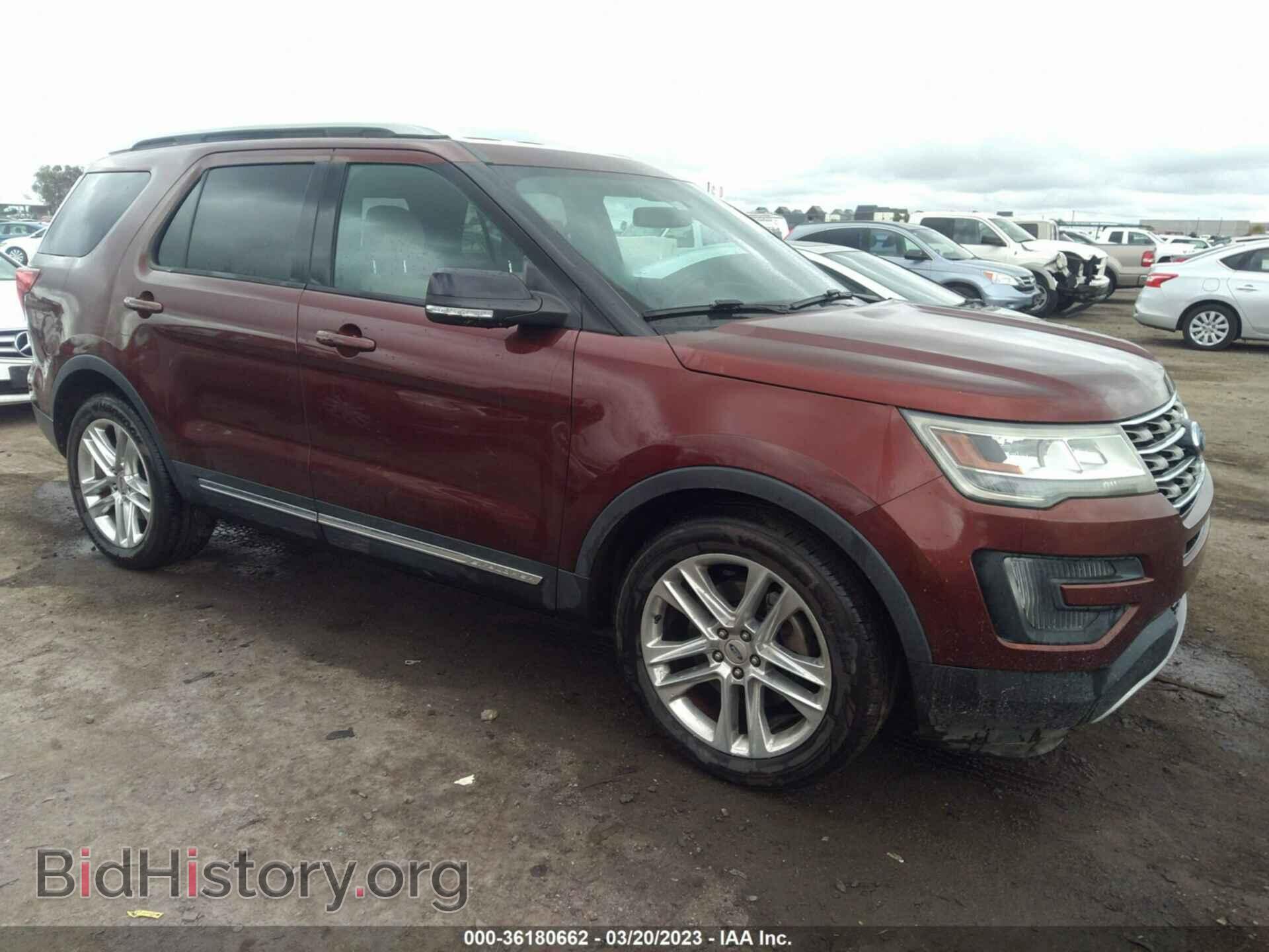 Фотография 1FM5K7D83GGA23312 - FORD EXPLORER 2016