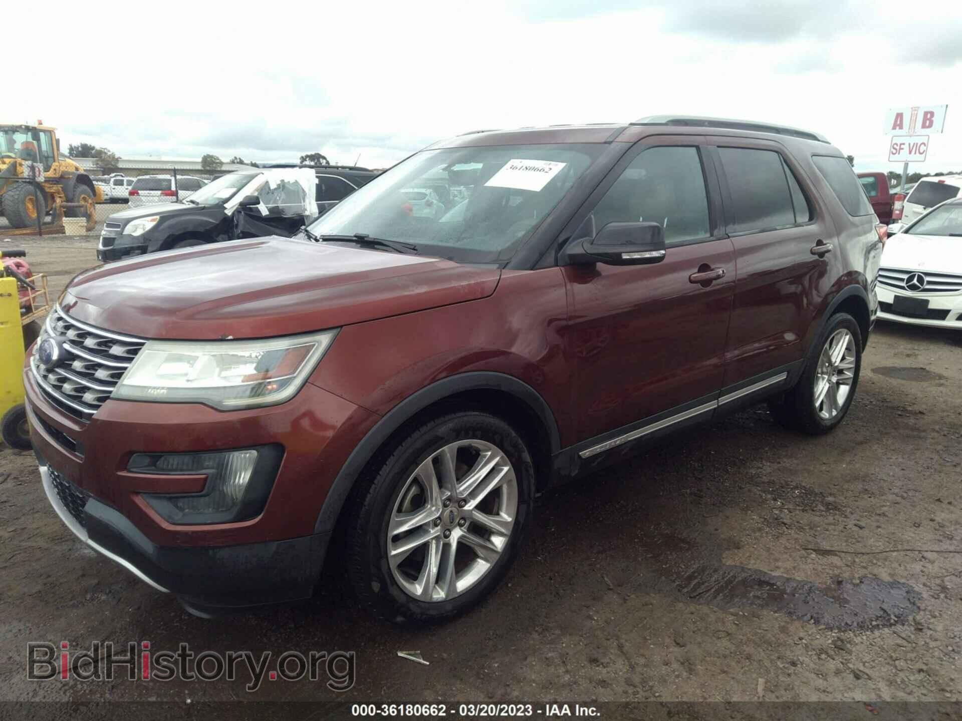 2016 FORD EXPLORER - VIN: 1FM5K7D83GGA23312 - Фото 2