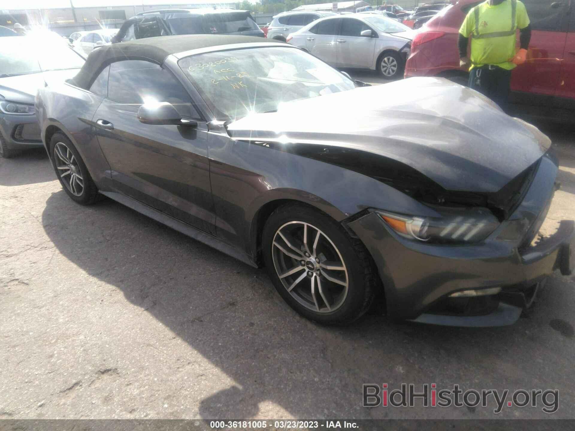 Photo 1FATP8UH6F5338267 - FORD MUSTANG 2015