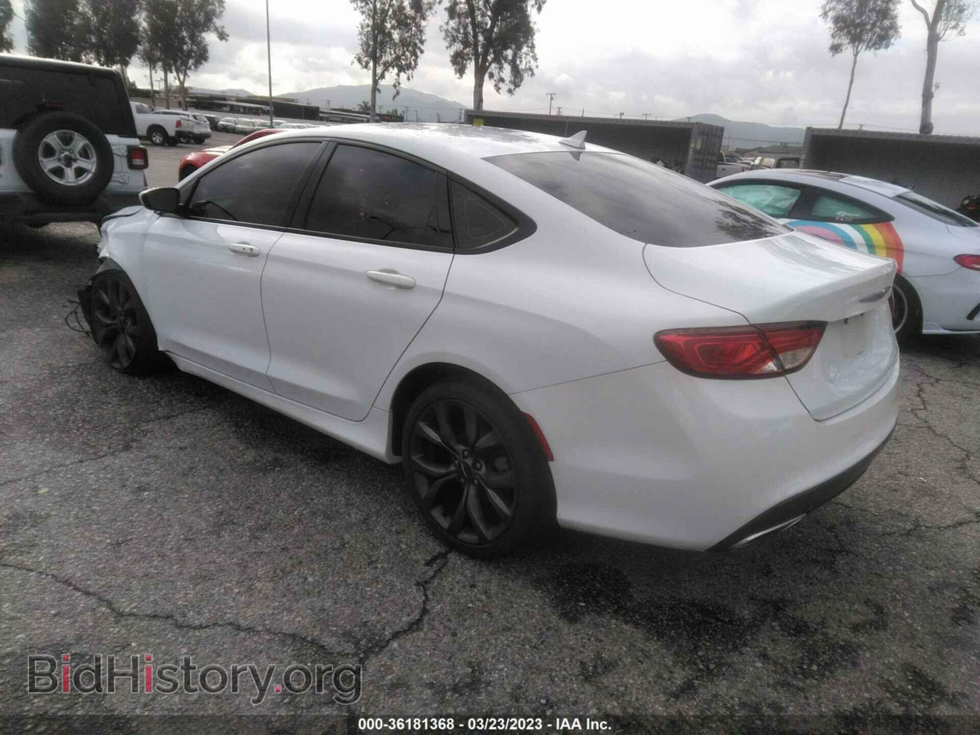 2016 CHRYSLER 200 - VIN: 1C3CCCBG3GN139458 - Фото 3