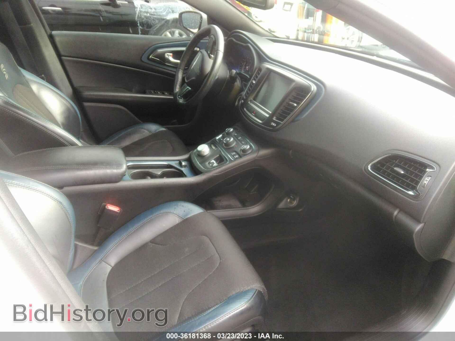 2016 CHRYSLER 200 - VIN: 1C3CCCBG3GN139458 - Фото 5