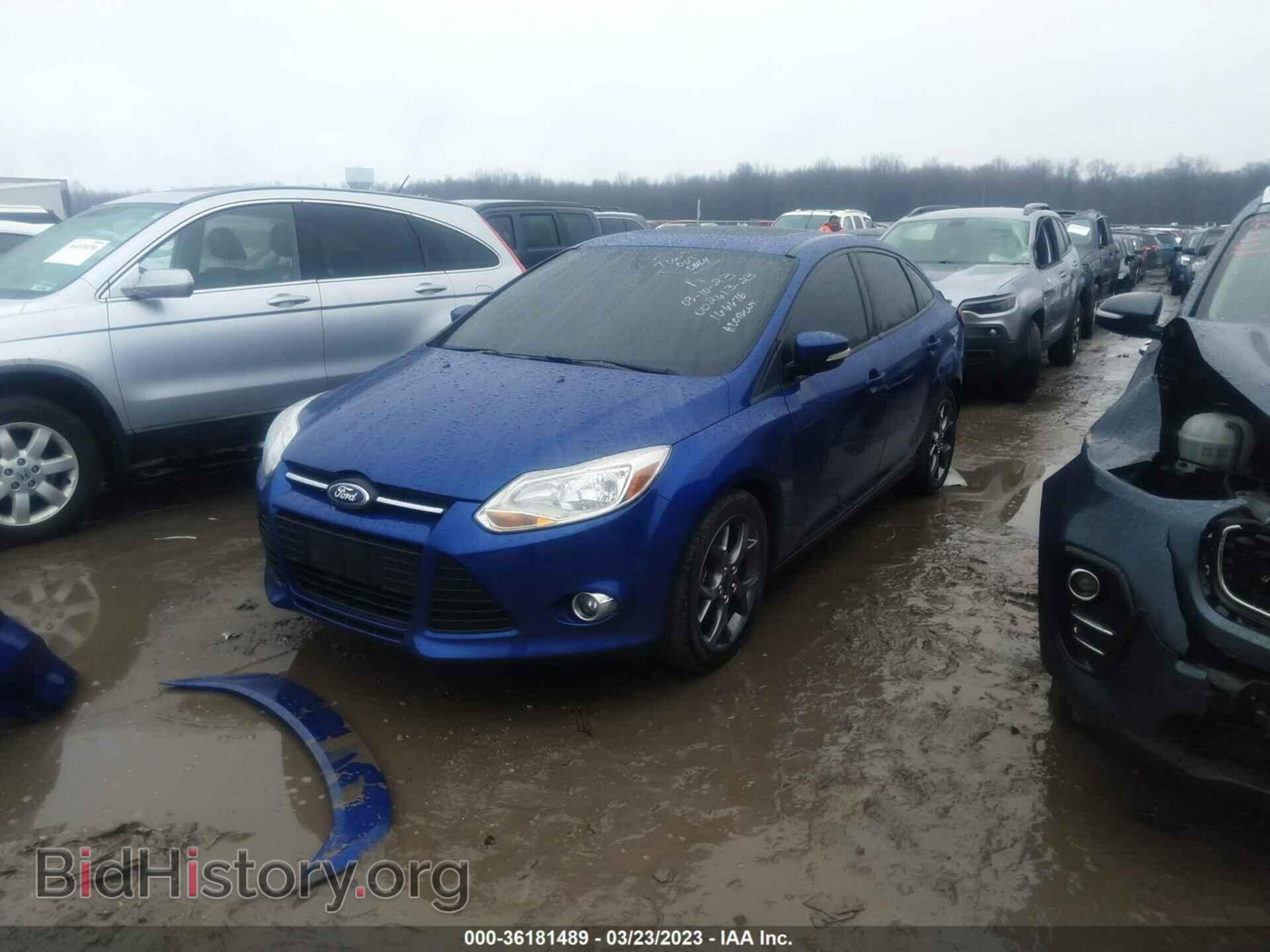 2014 FORD FOCUS - VIN: 1FADP3F23EL166676 - Фото 2