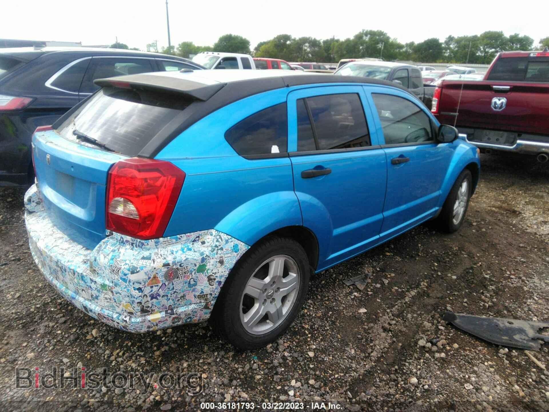2008 DODGE CALIBER - VIN: 1B3HB28B48D684507 - Фото 4