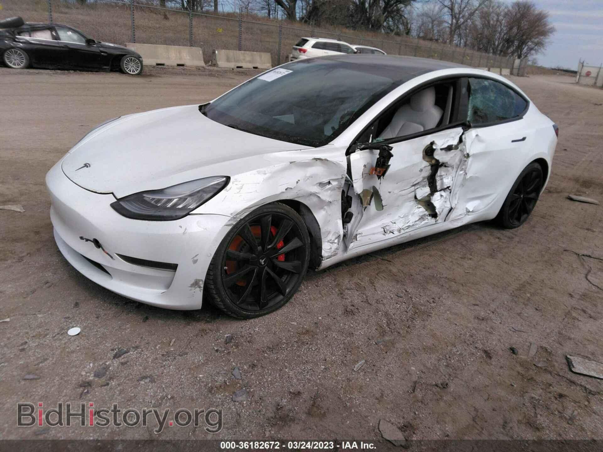 2019 TESLA MODEL 3 - VIN: 5YJ3E1EB4KF487576 - Фото 2