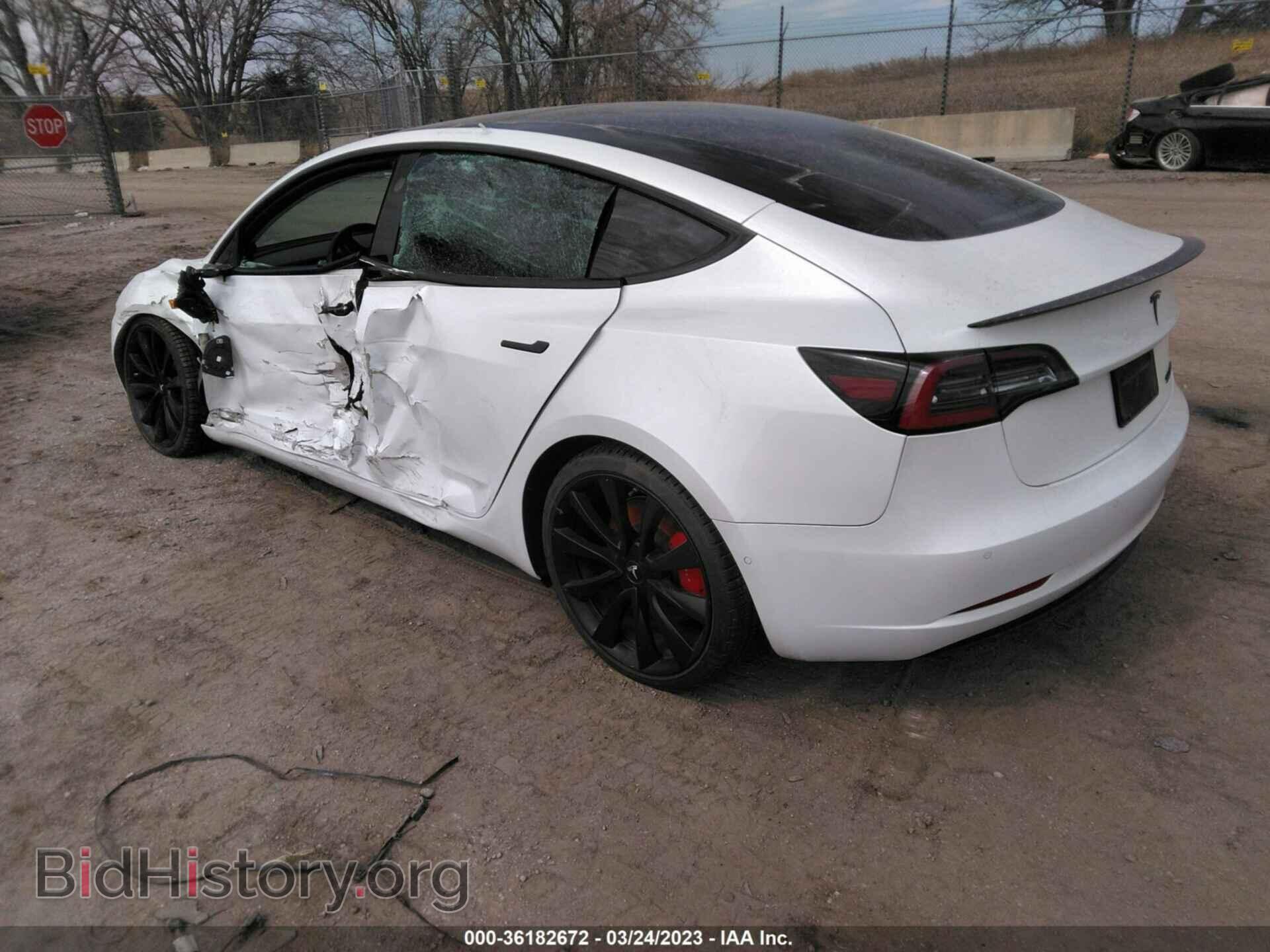 2019 TESLA MODEL 3 - VIN: 5YJ3E1EB4KF487576 - Фото 3