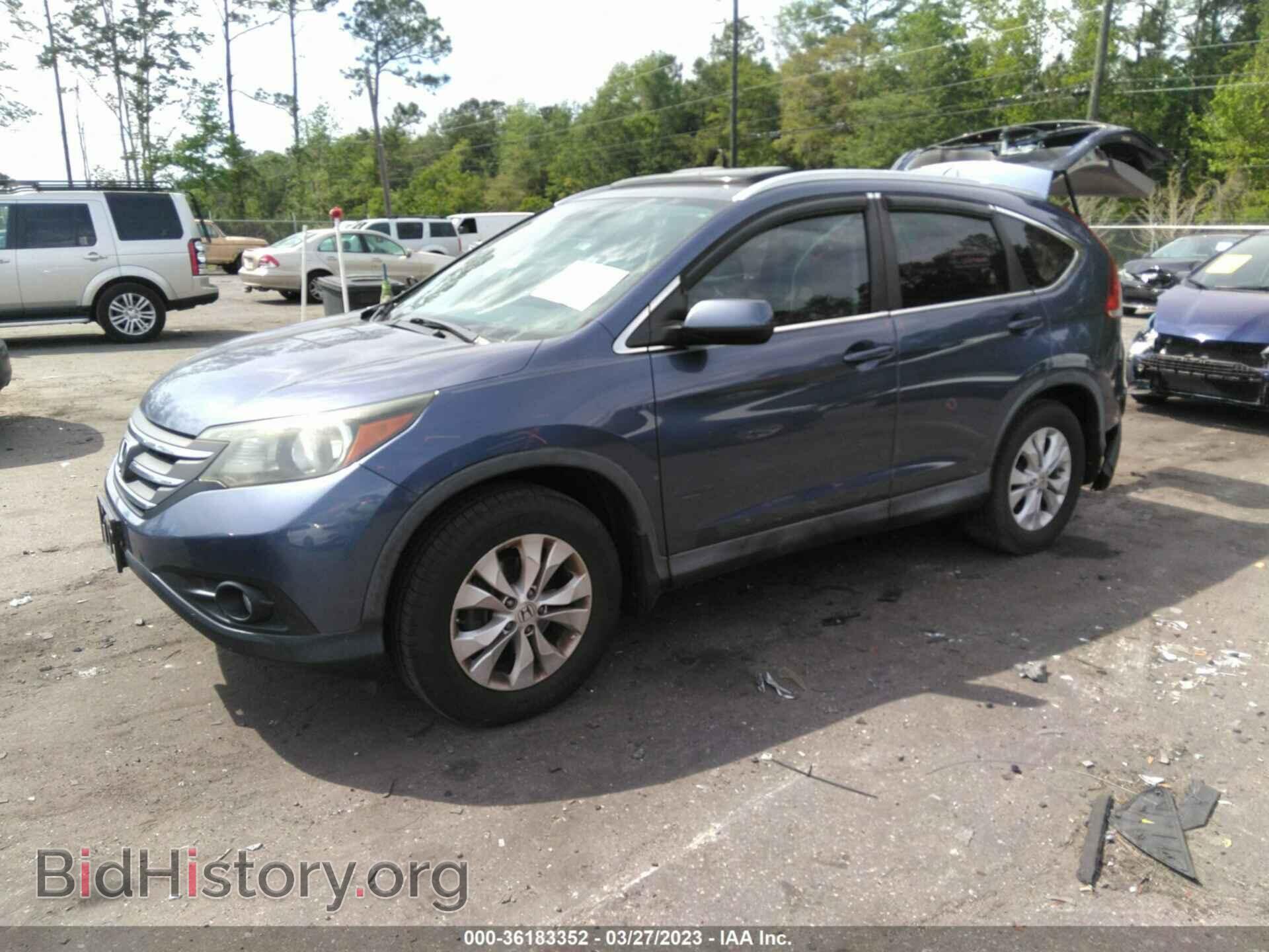2013 HONDA CR-V - VIN: 2HKRM3H71DH519419 - Фото 2