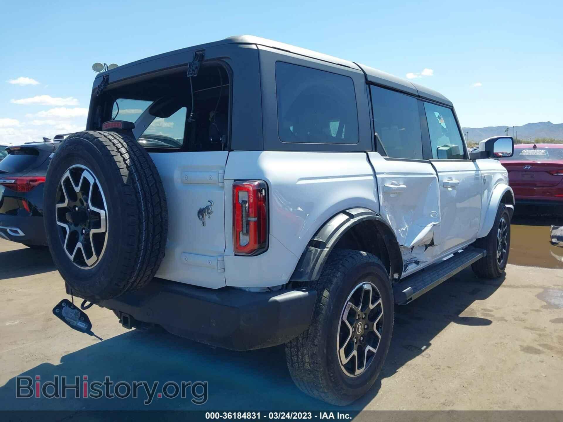 2022 FORD BRONCO - VIN: 1FMEE5BP2NLB91386 - Фото 4