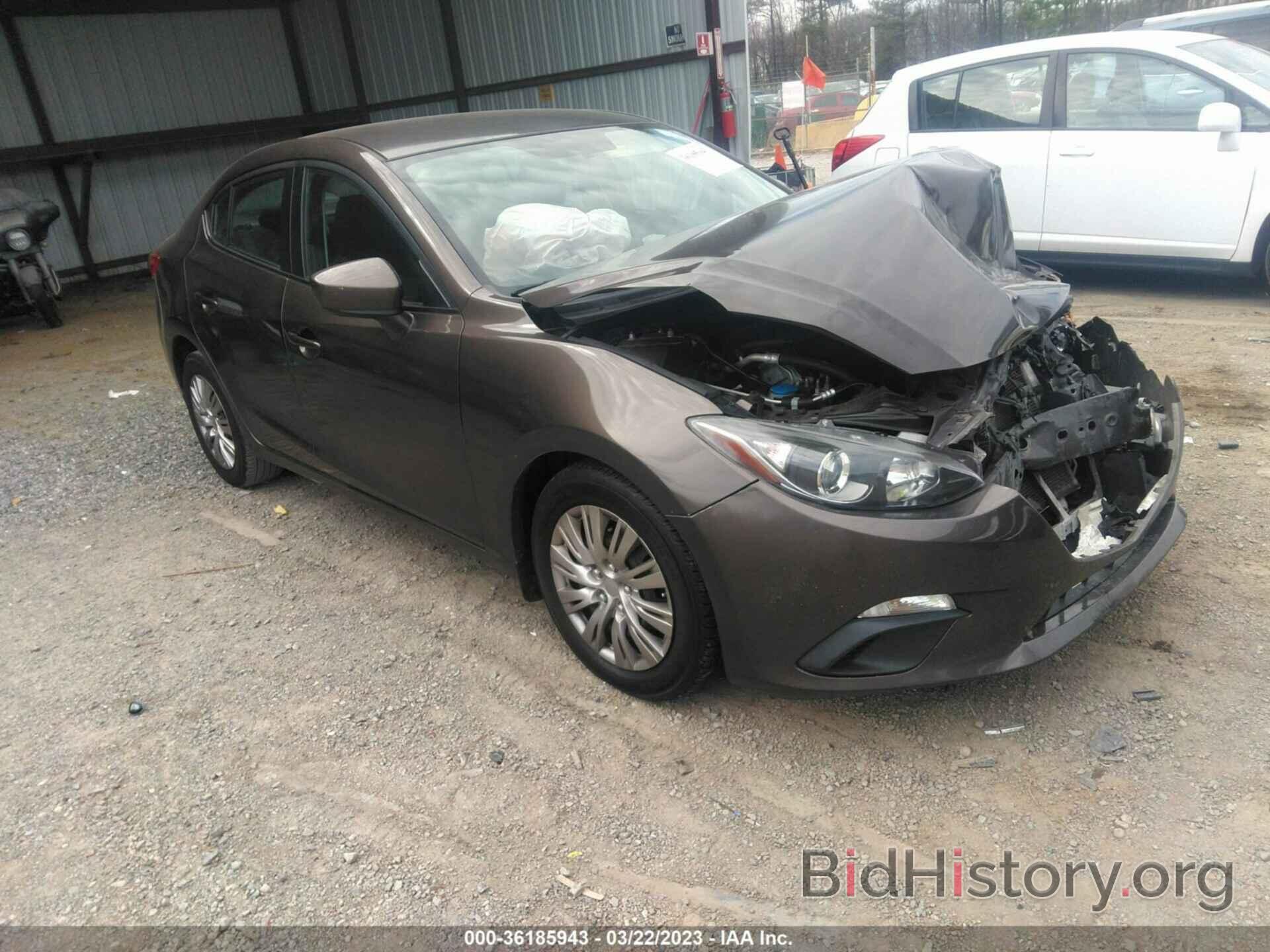 Photo JM1BM1U79E1120679 - MAZDA MAZDA3 2014