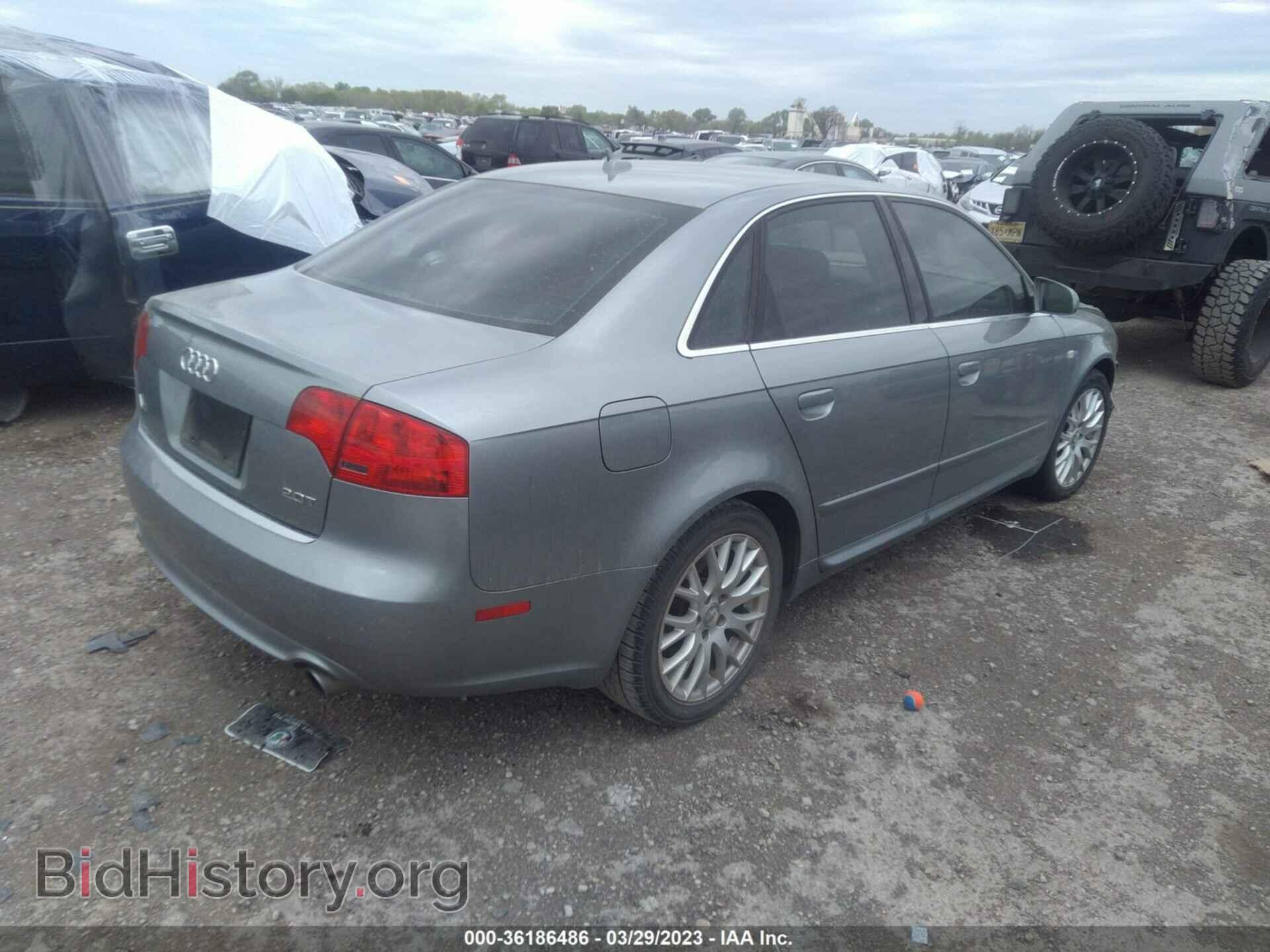2008 AUDI A4 - VIN: WAUAF78E58A153892 - Фото 4