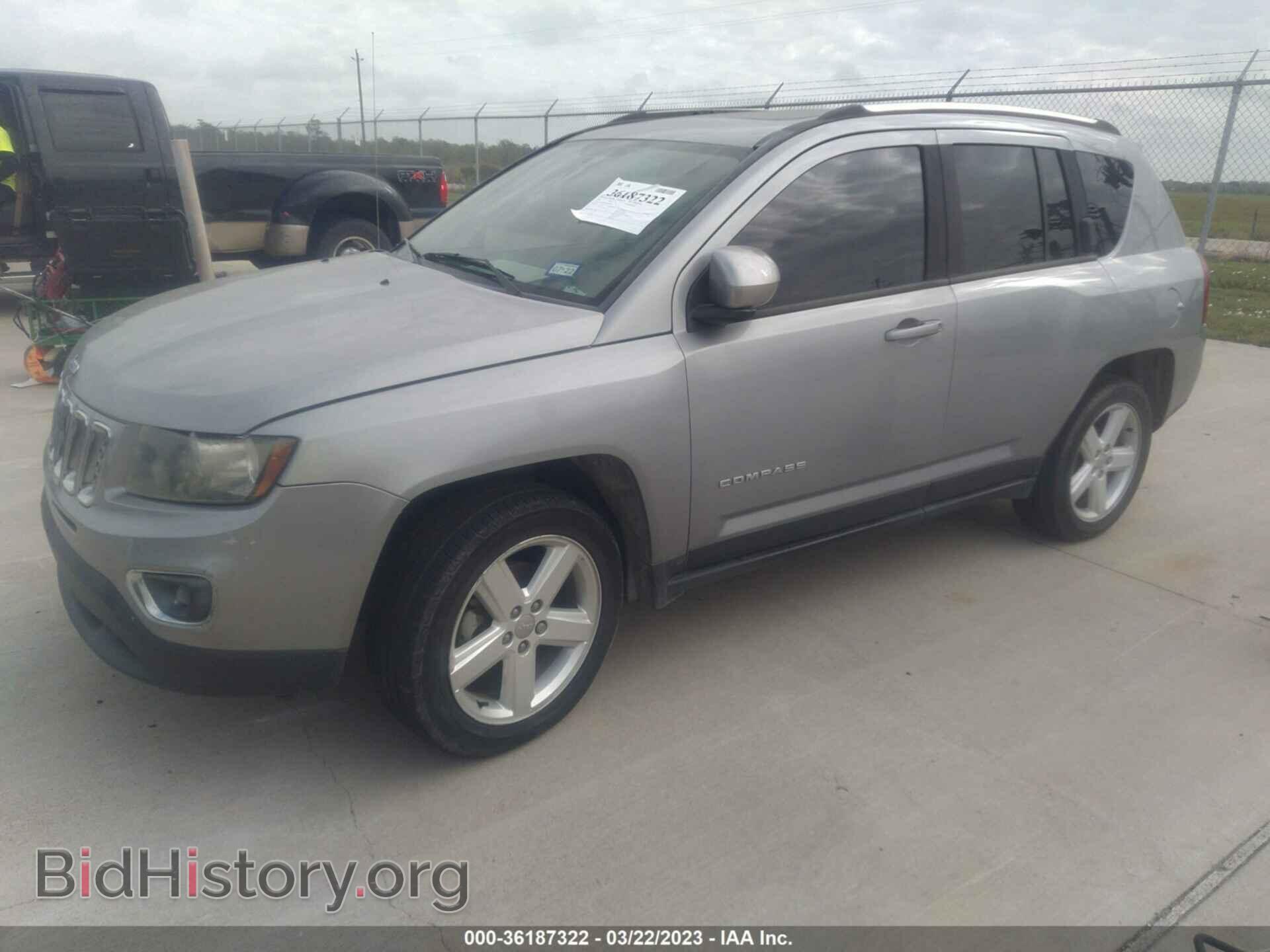 2014 JEEP COMPASS - VIN: 1C4NJCEA4ED789968 - Фото 2