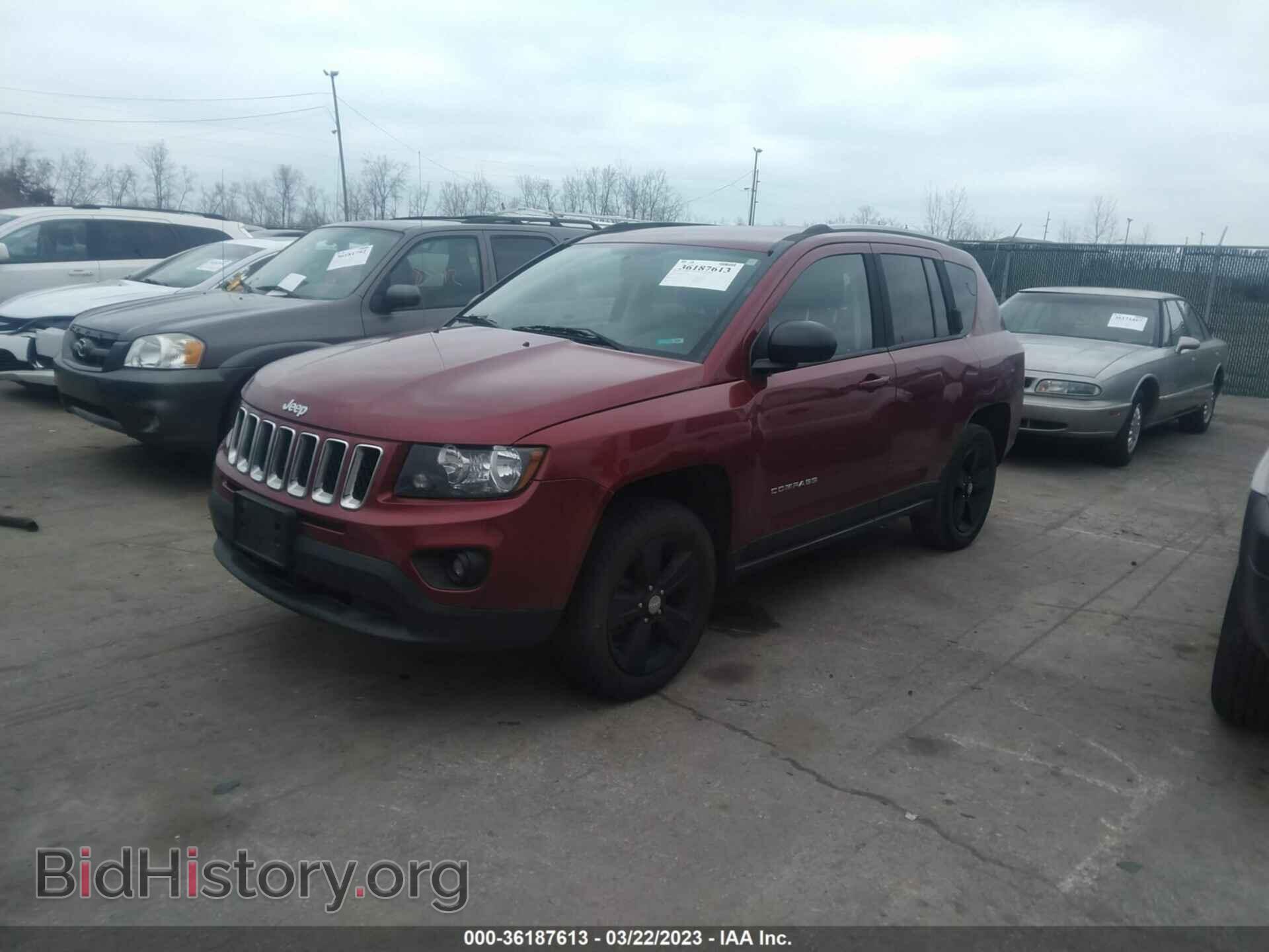 2016 JEEP COMPASS - VIN: 1C4NJDBB2GD566060 - Фото 2