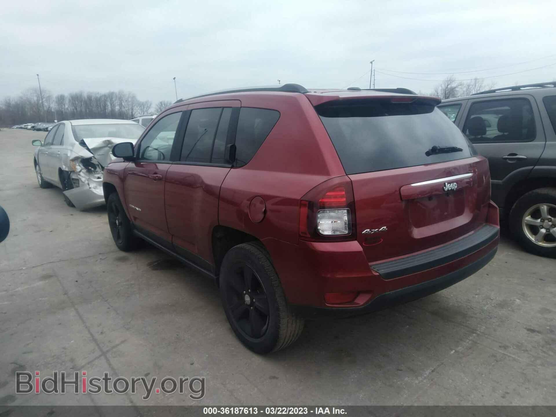 2016 JEEP COMPASS - VIN: 1C4NJDBB2GD566060 - Фото 3