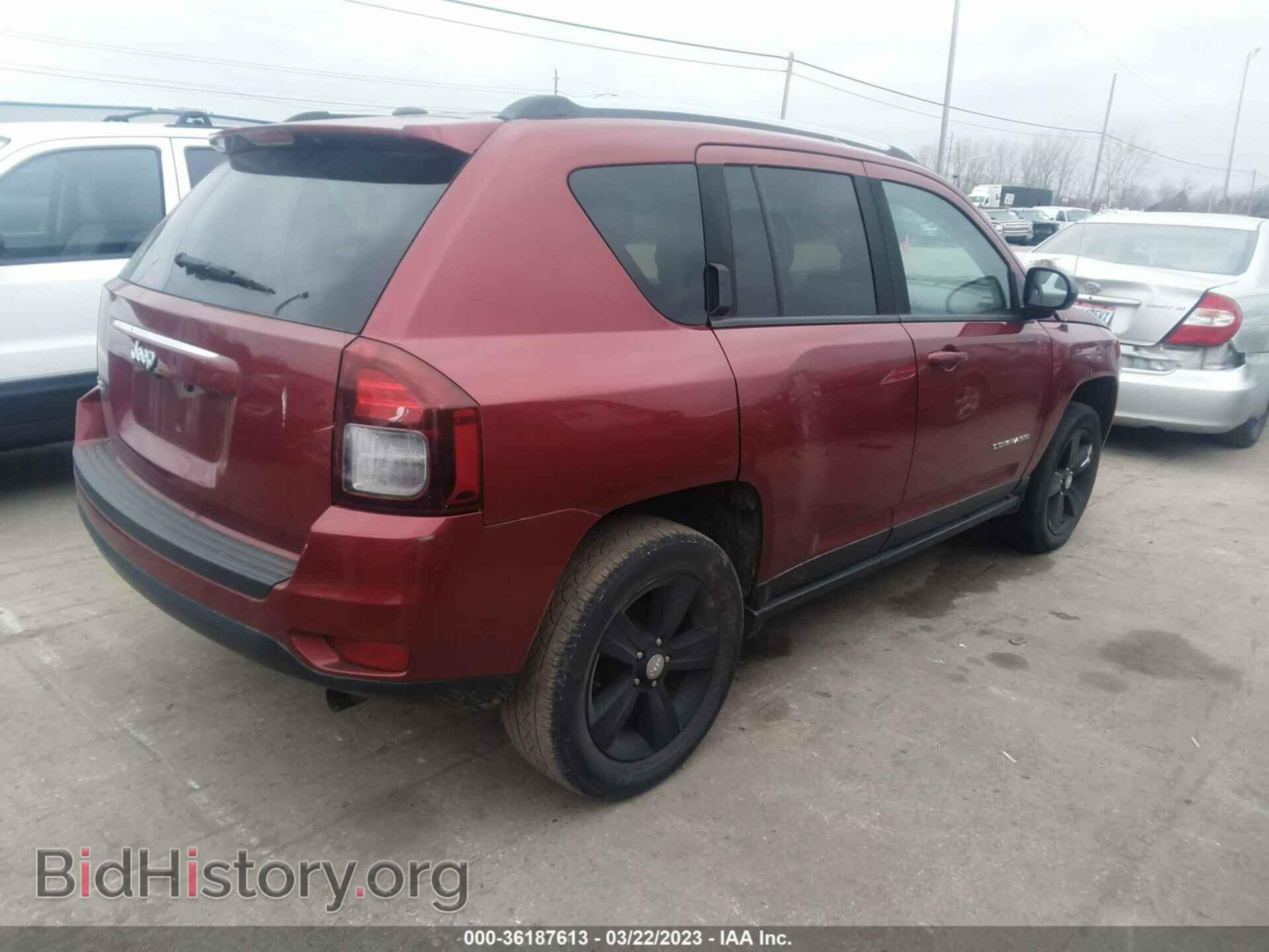 2016 JEEP COMPASS - VIN: 1C4NJDBB2GD566060 - Фото 4