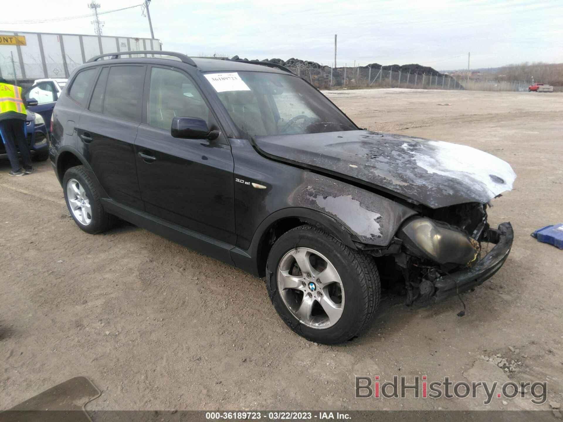 Photo WBXPC93487WF05225 - BMW X3 2007