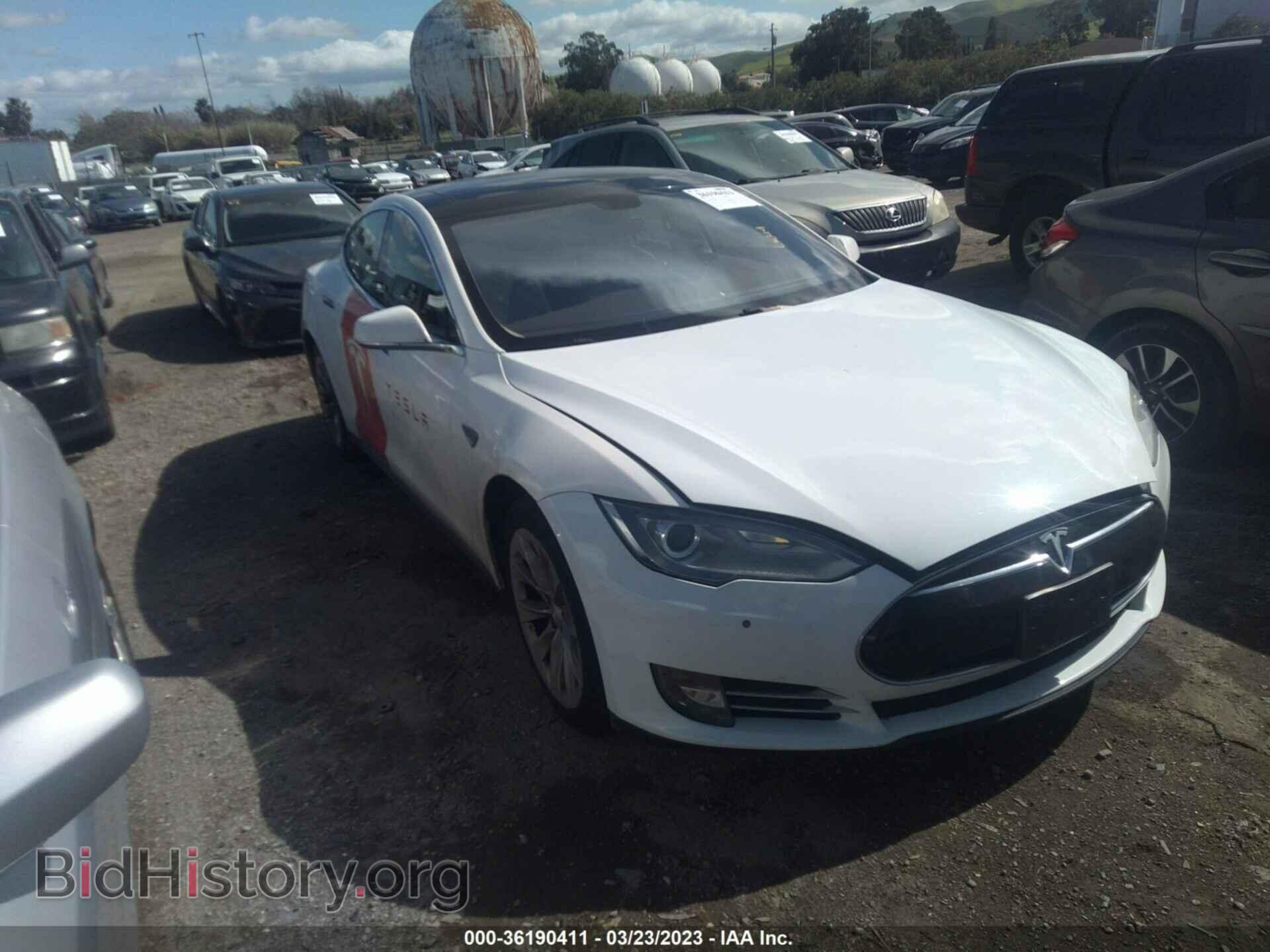 Фотография 5YJSA1H1XEFP35196 - TESLA MODEL S 2014