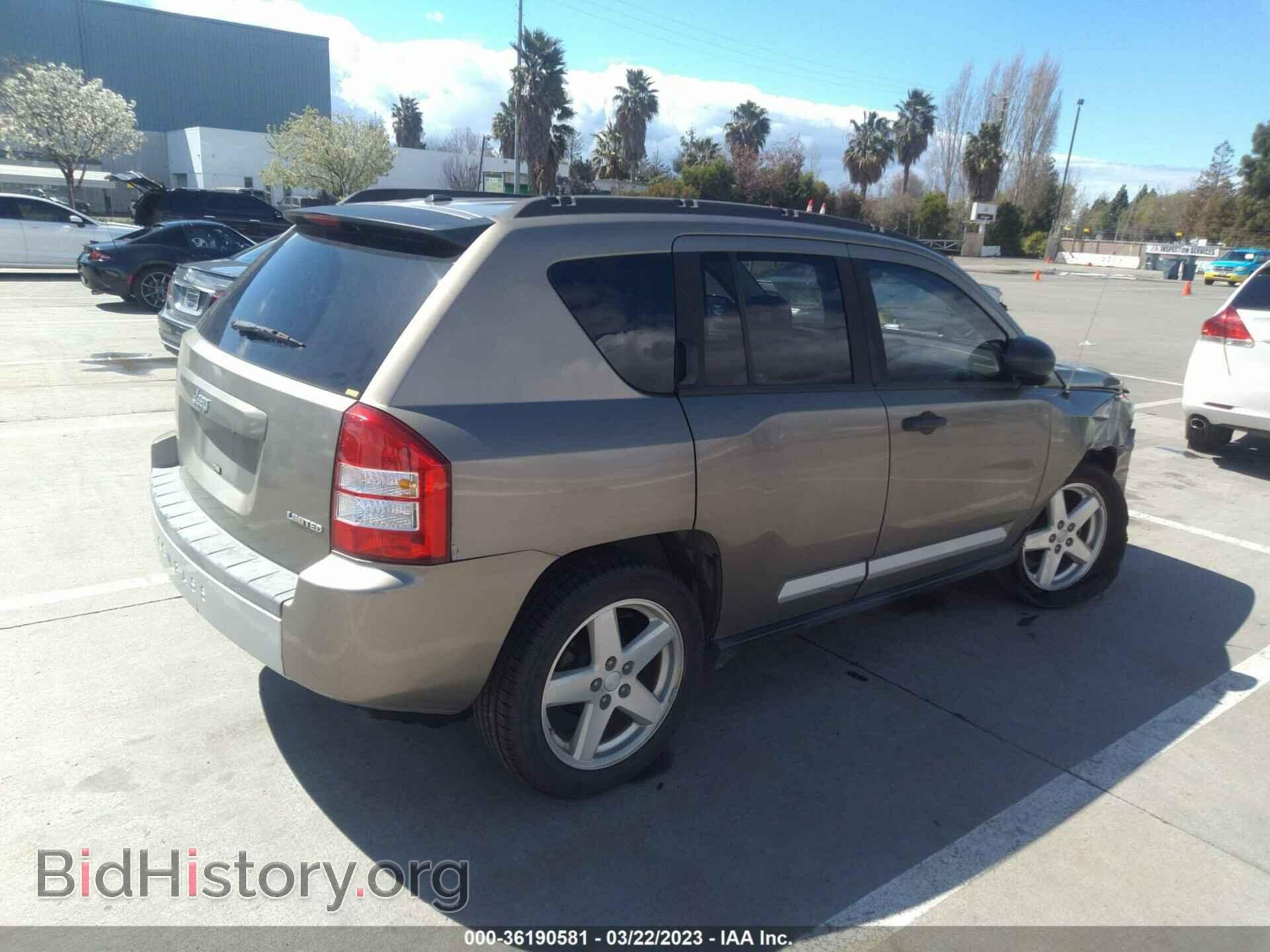 2007 JEEP COMPASS - VIN: 1J8FT57W77D121239 - Фото 4